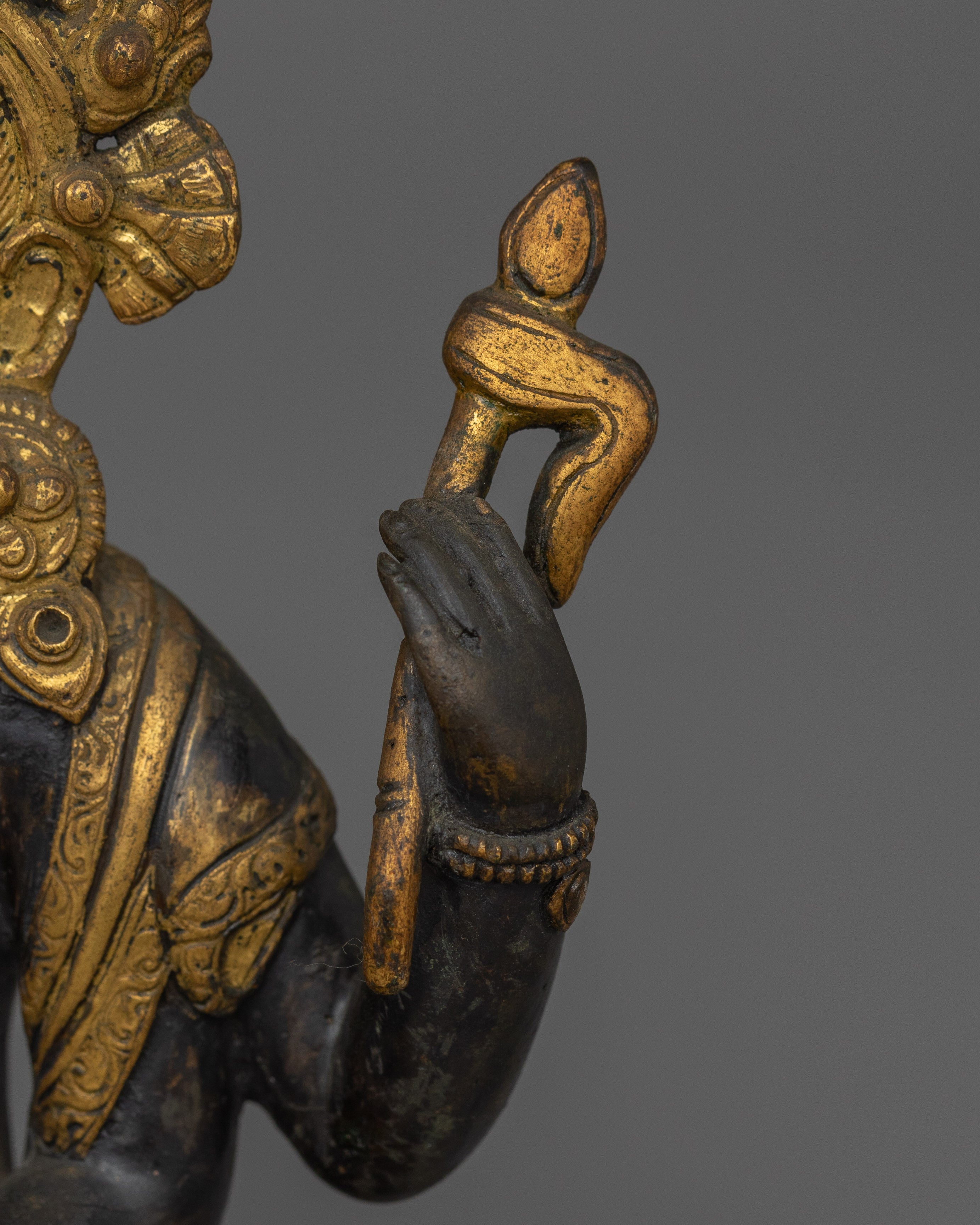 Handcrafted Kartikeya Statue | Himalayan Sculpture for Spiritual Victory