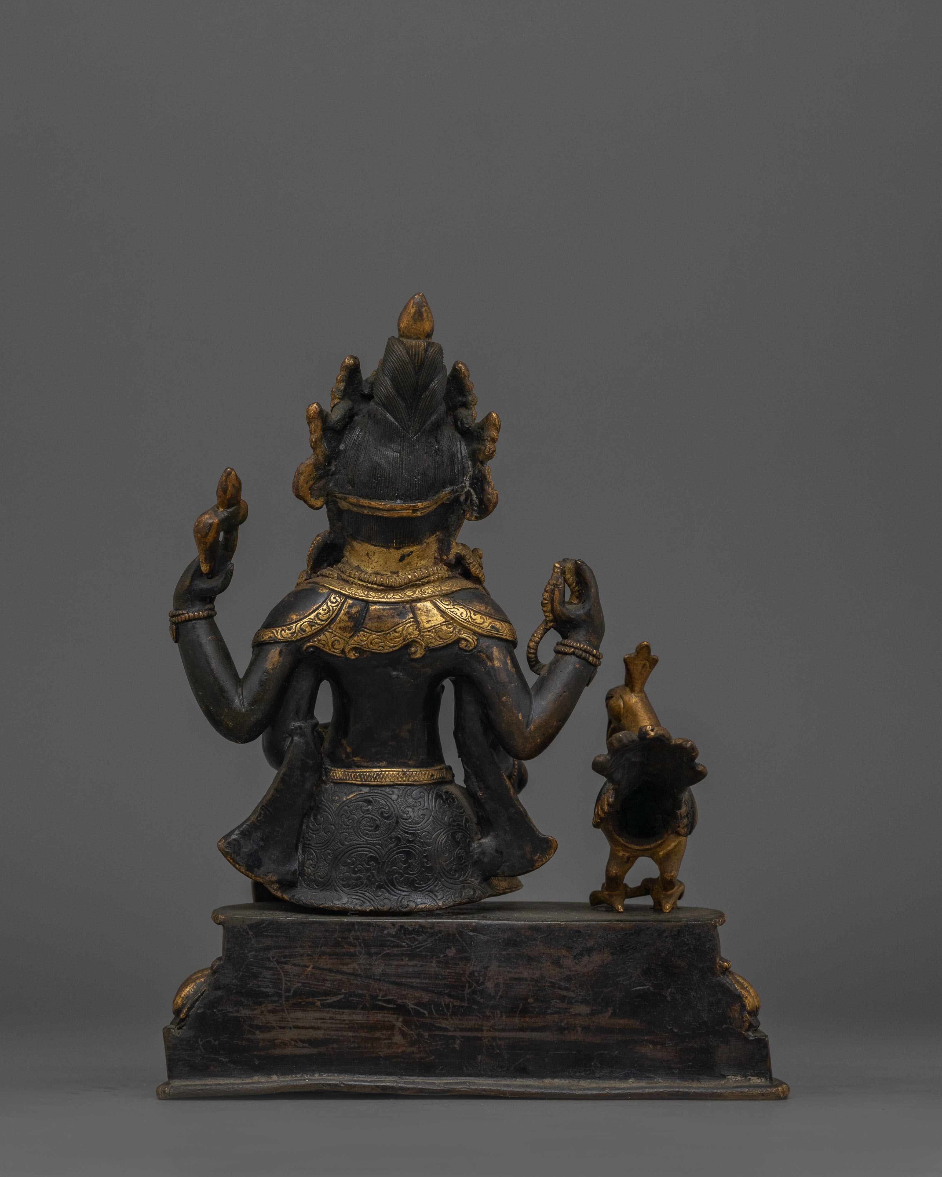 Handcrafted Kartikeya Statue | Himalayan Sculpture for Spiritual Victory