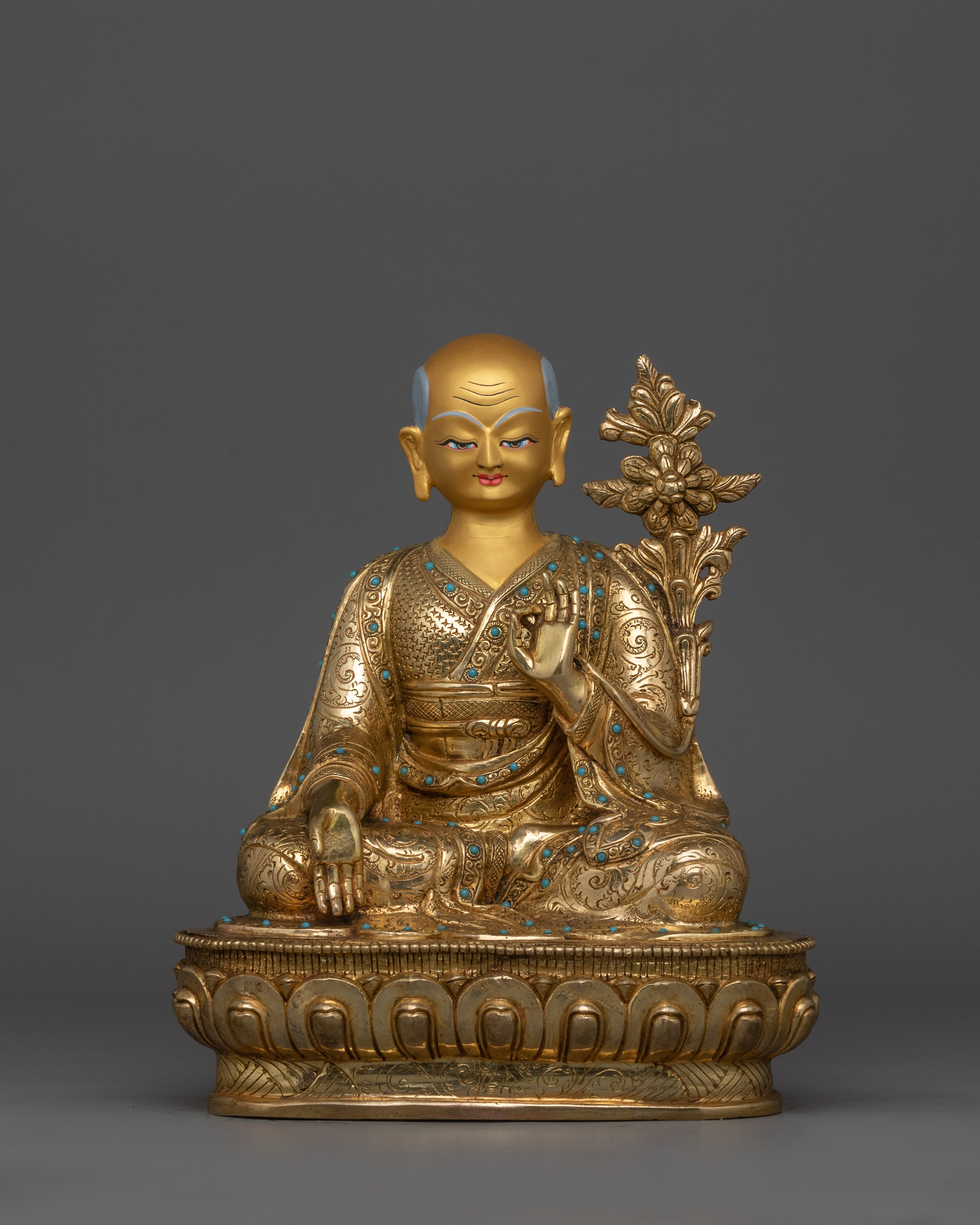 Handcrafted Shakya Master Set | Five Shakya Master Statue