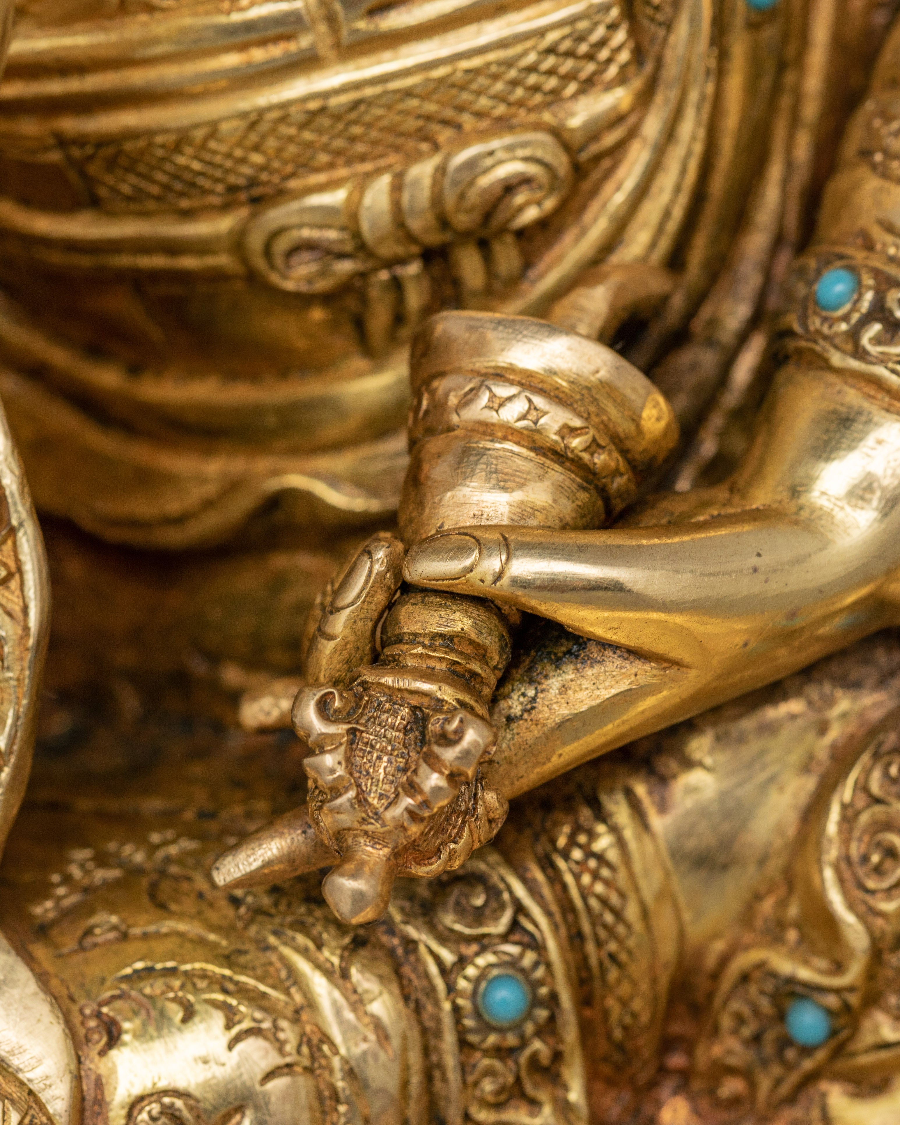 Handcrafted Shakya Master Set | Five Shakya Master Statue