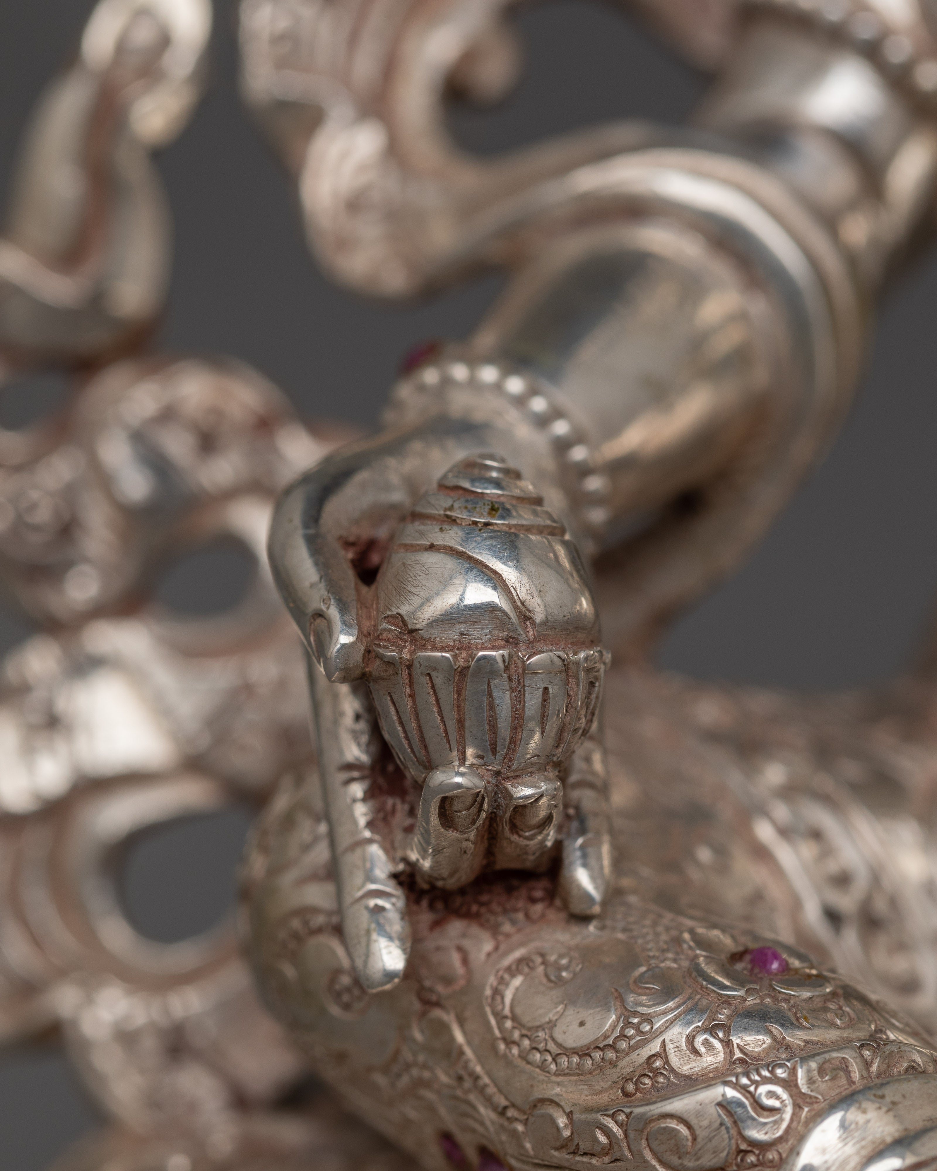 Tibetan Dzambhala Handmade Statue | Traditional Artwork