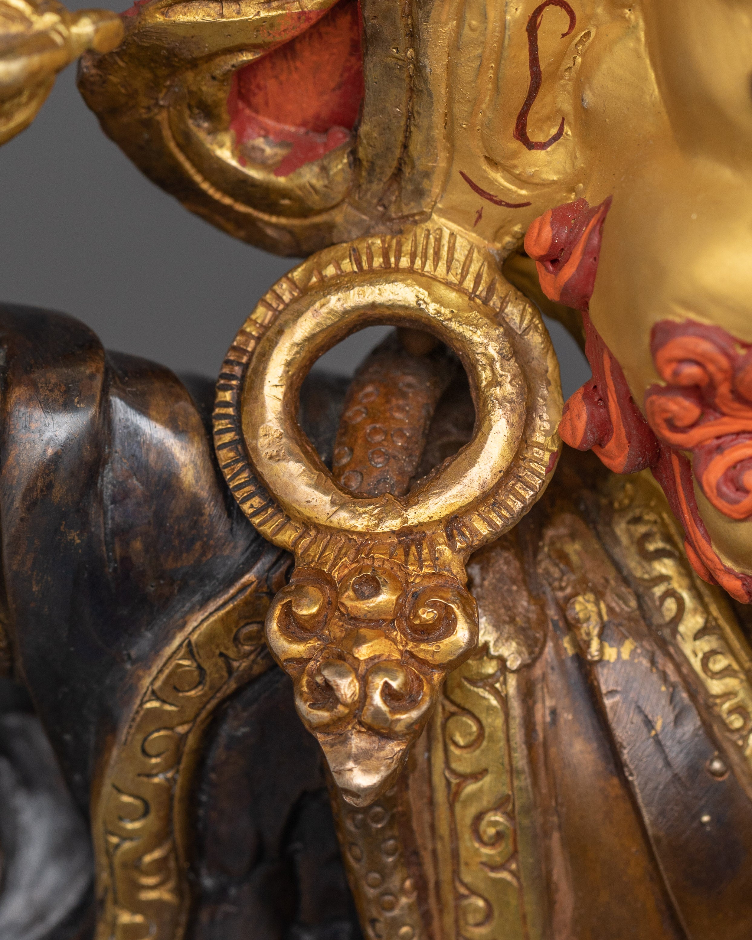 Handcrafted Statue of Mahakala Bernagchen | Wrathful Protector