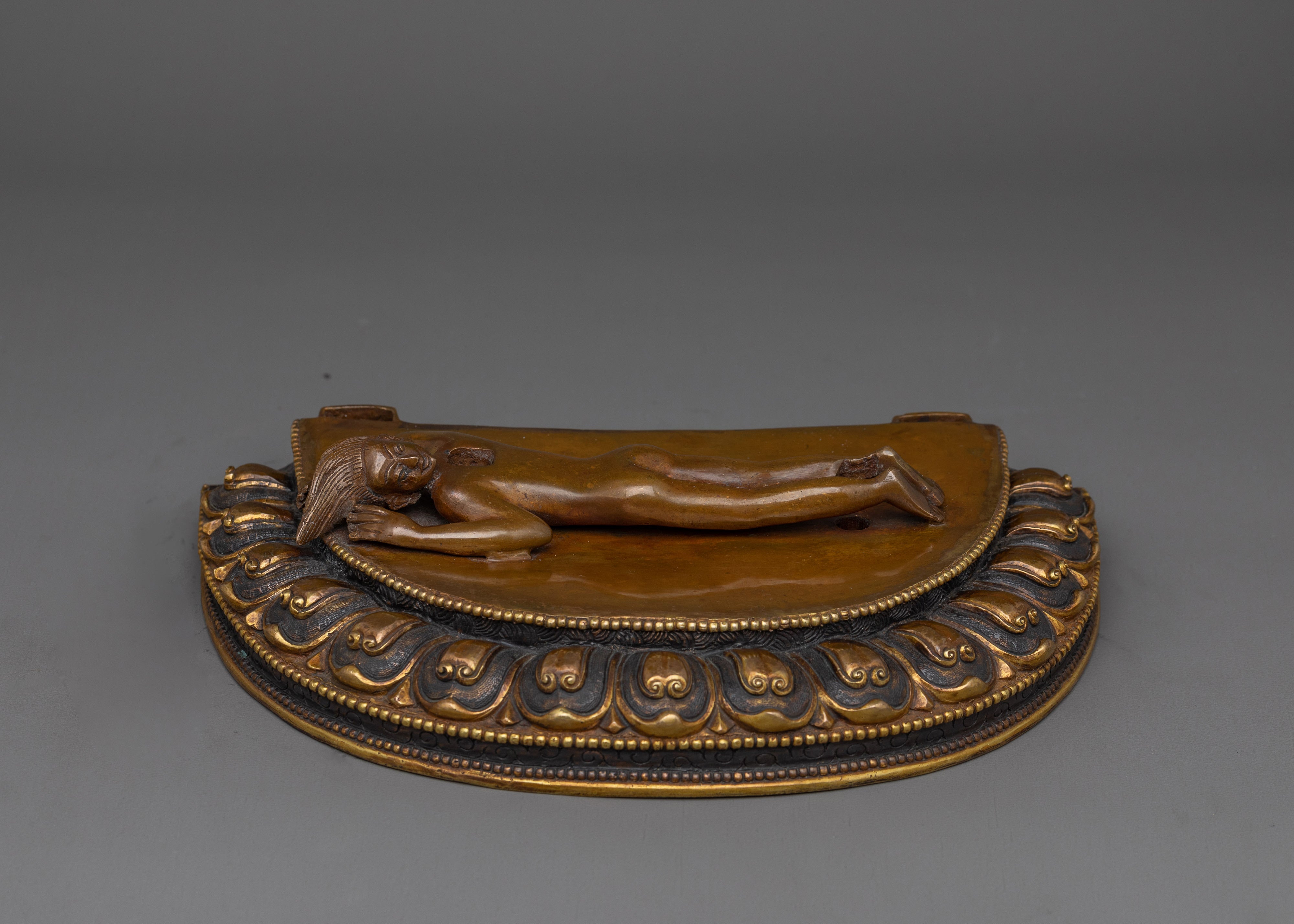 Handcrafted Statue of Mahakala Bernagchen | Wrathful Protector