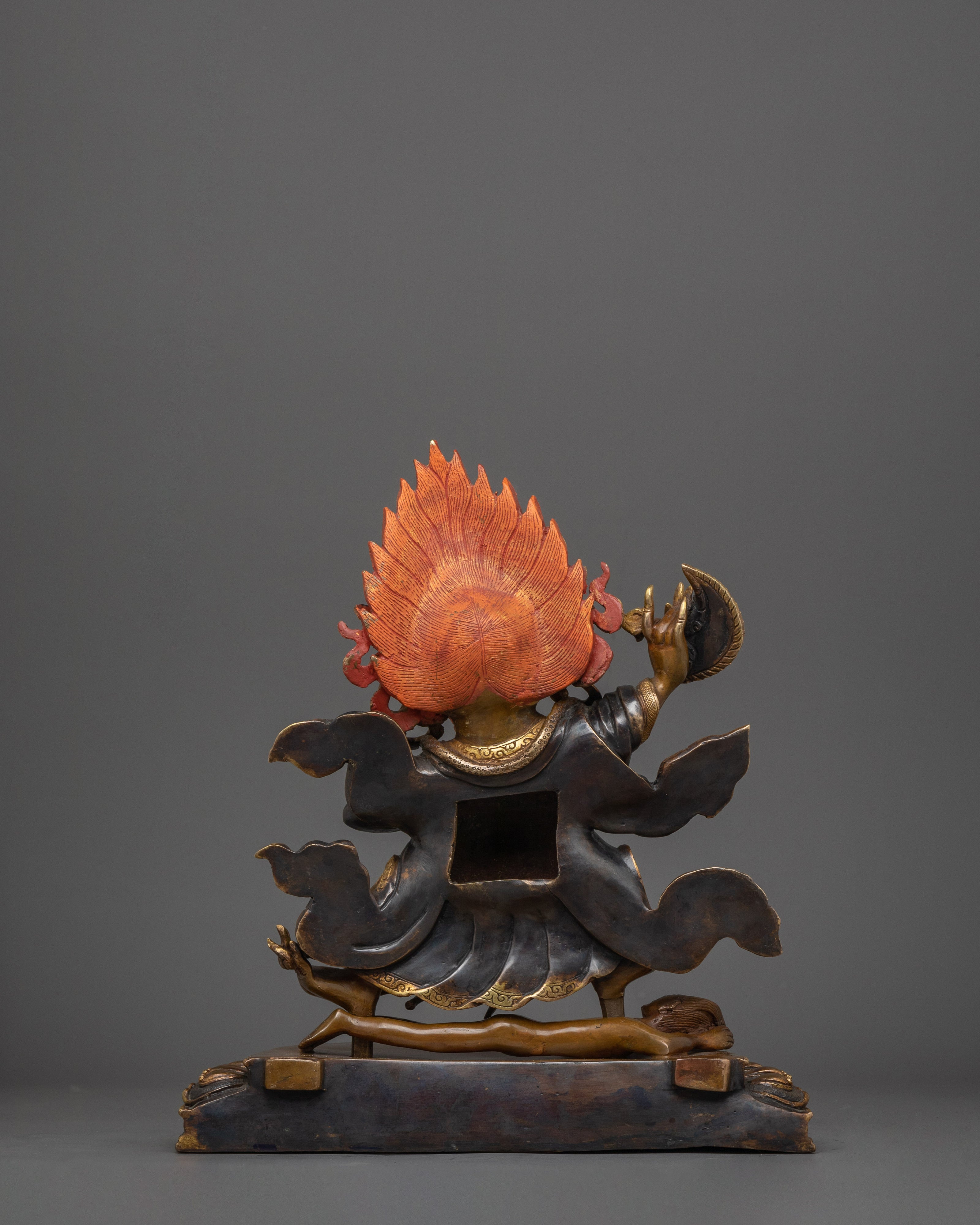 Handcrafted Statue of Mahakala Bernagchen | Wrathful Protector