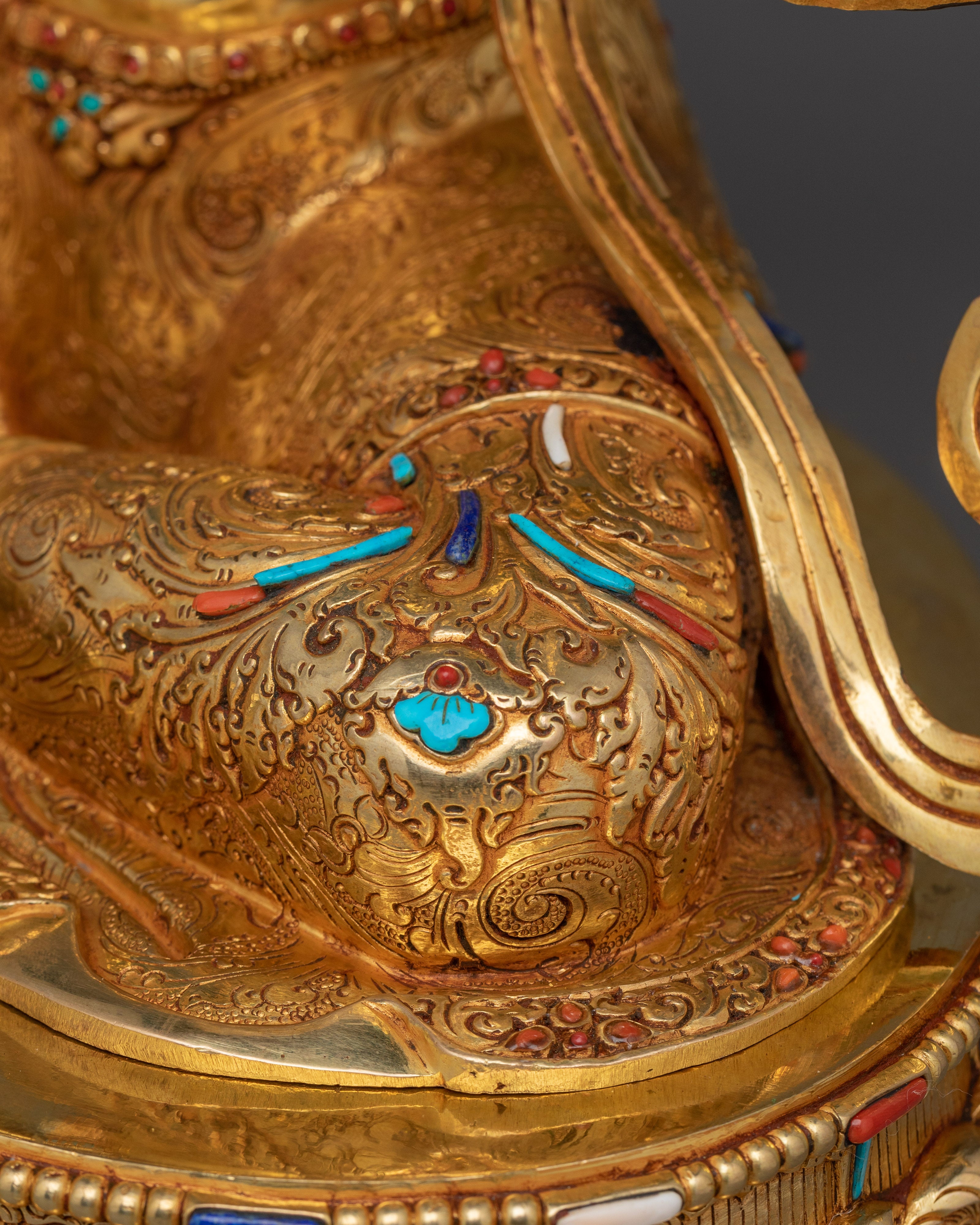 Handmade Statue of Green Tara | The Goddess of Compassion and Protection