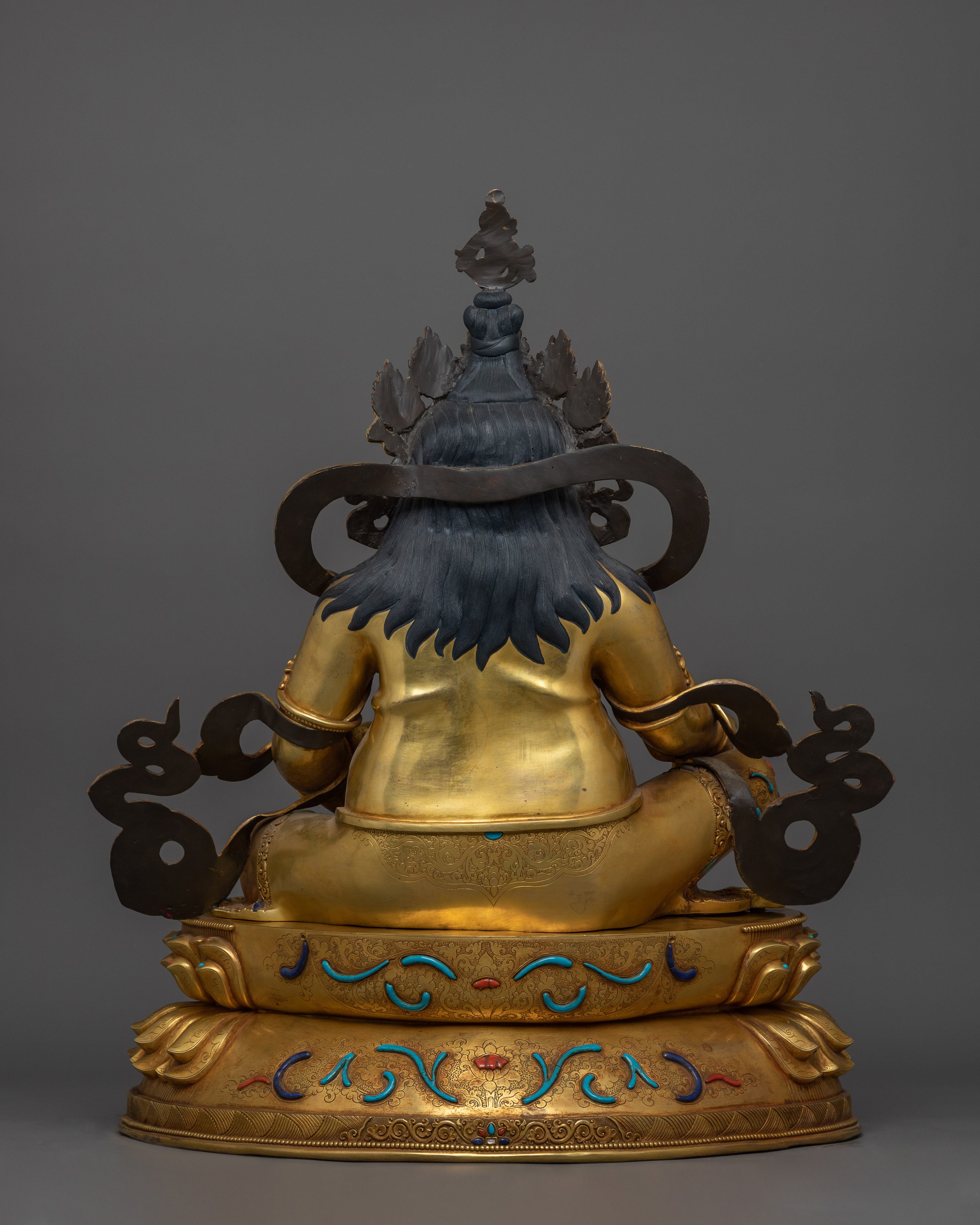 Skillfully Handcrafted Statue of Dzambhala | Deity of Wealth and Prosperity