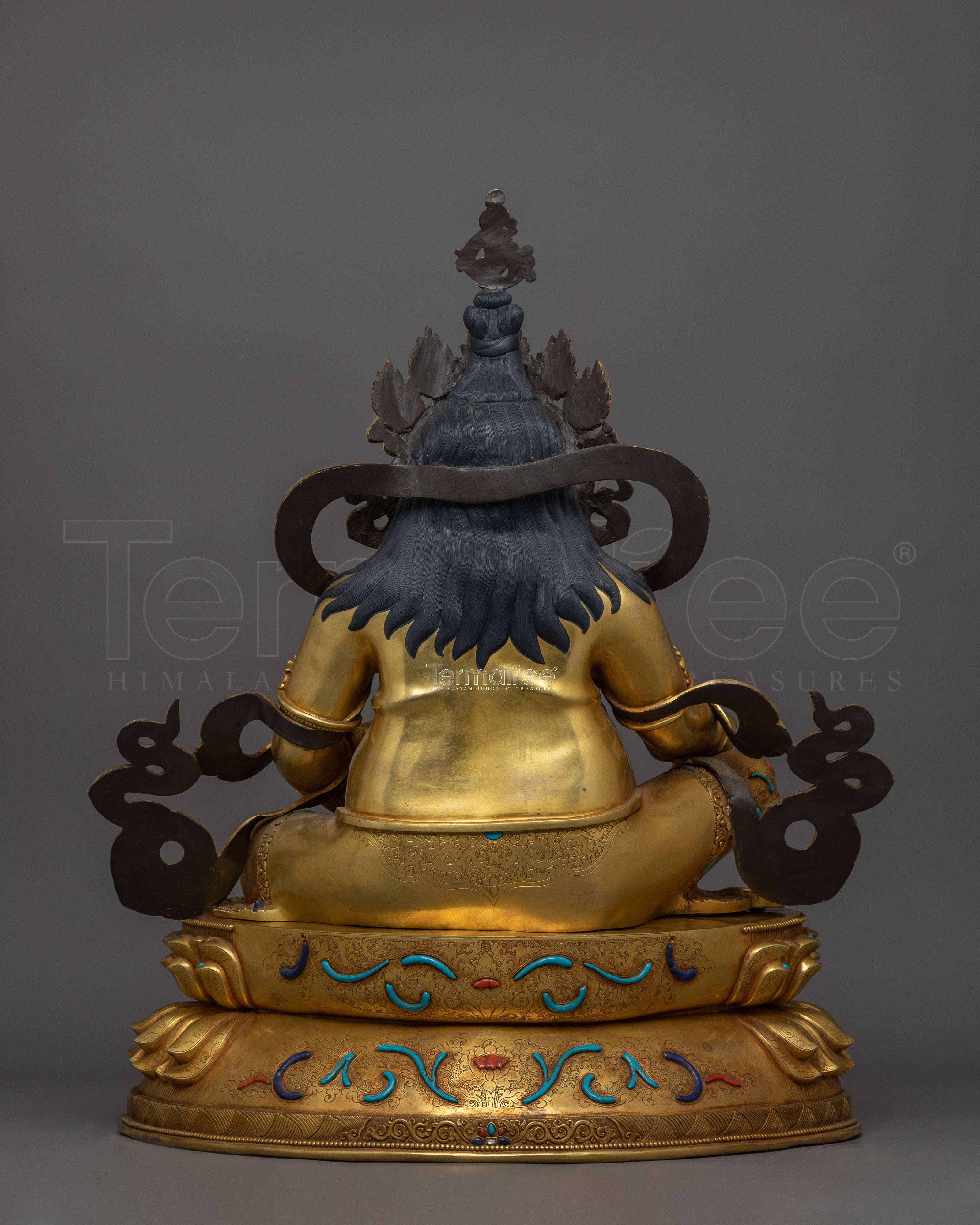 Skillfully Handcrafted Statue of Dzambhala | Deity of Wealth and Prosperity