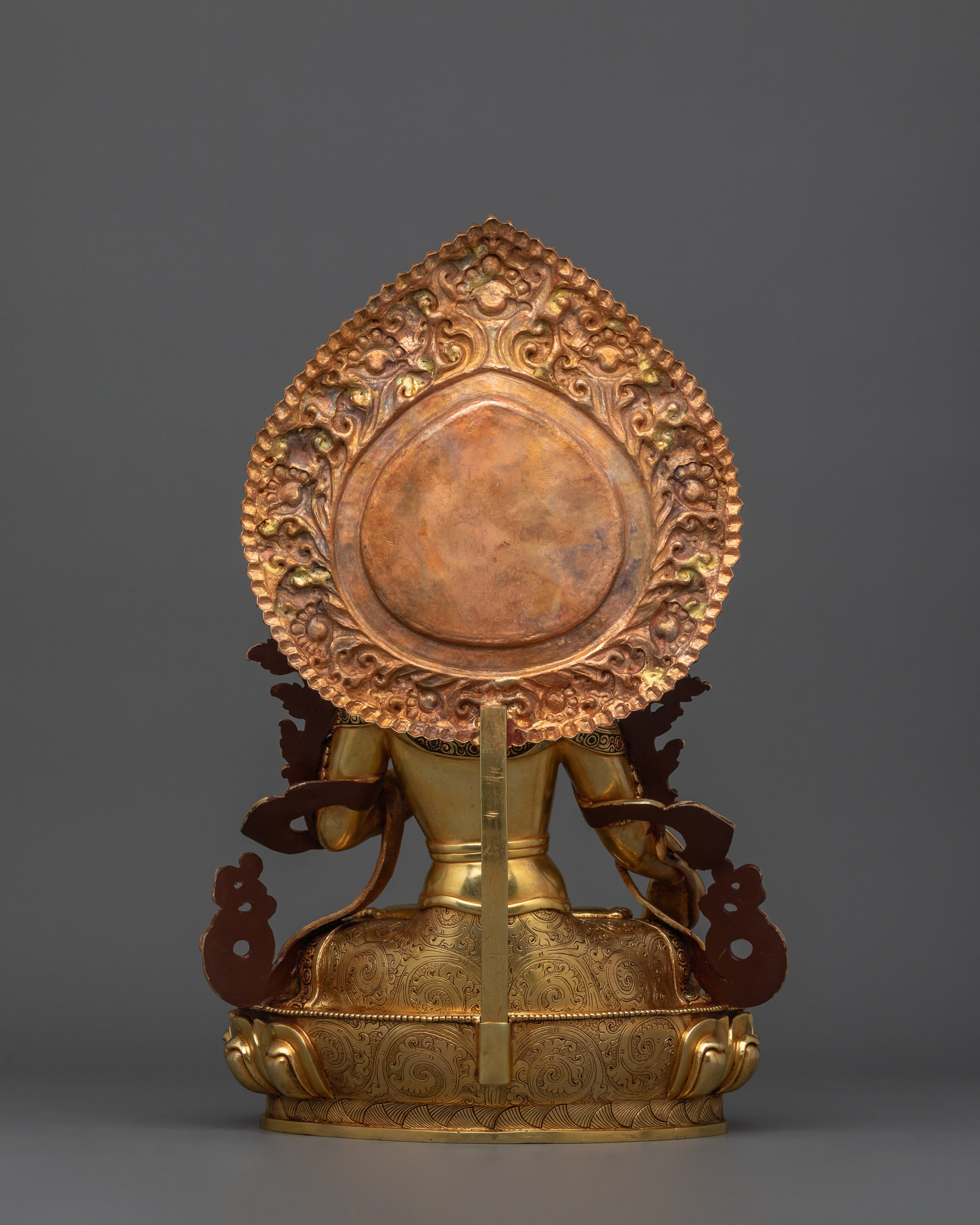 Traditionally Sculpted White Tara | Tara with Seven Eyes