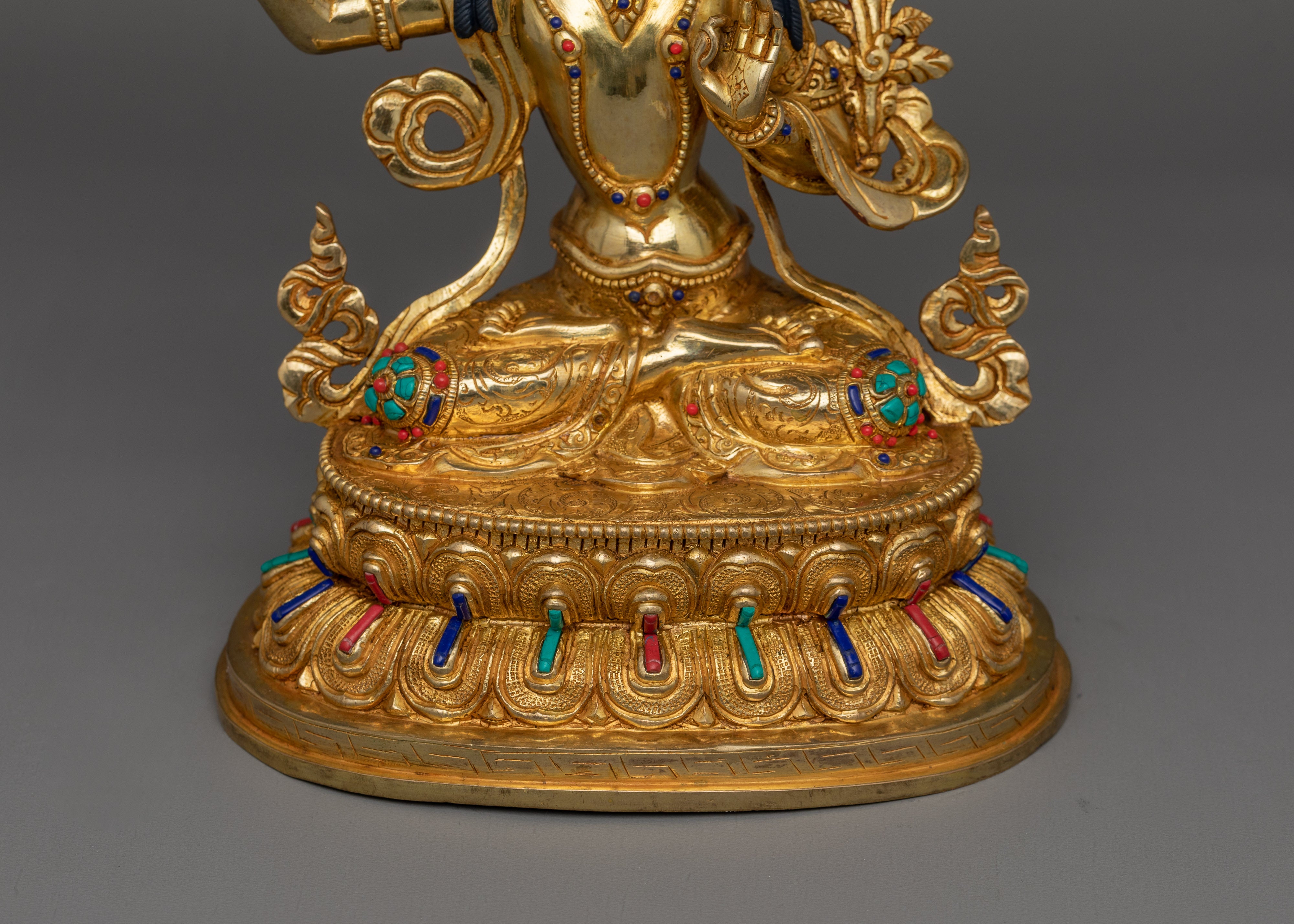 Tibetan Bodhisattva Manjushri | Embodiment of Knowledge