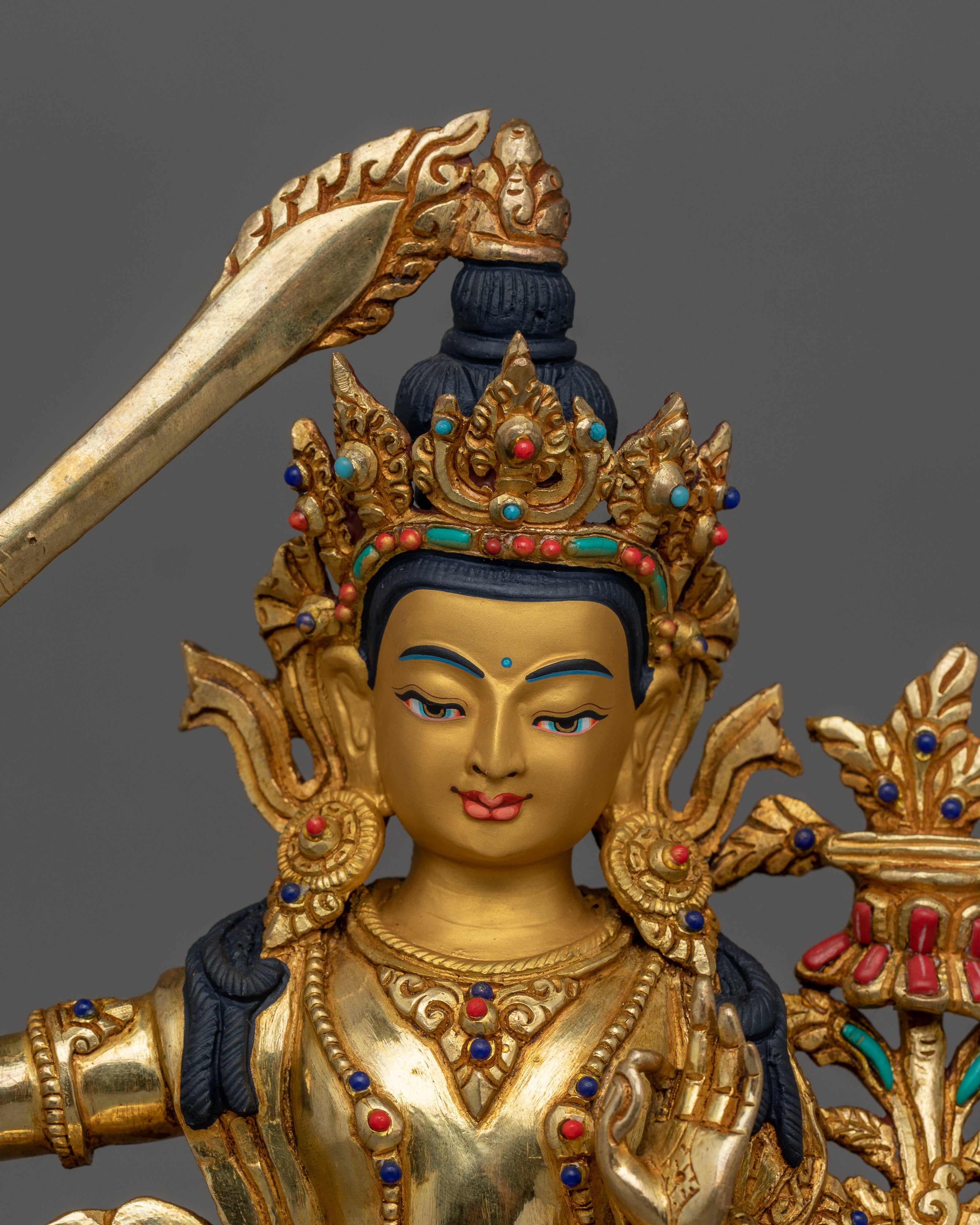 Tibetan Bodhisattva Manjushri | Embodiment of Knowledge