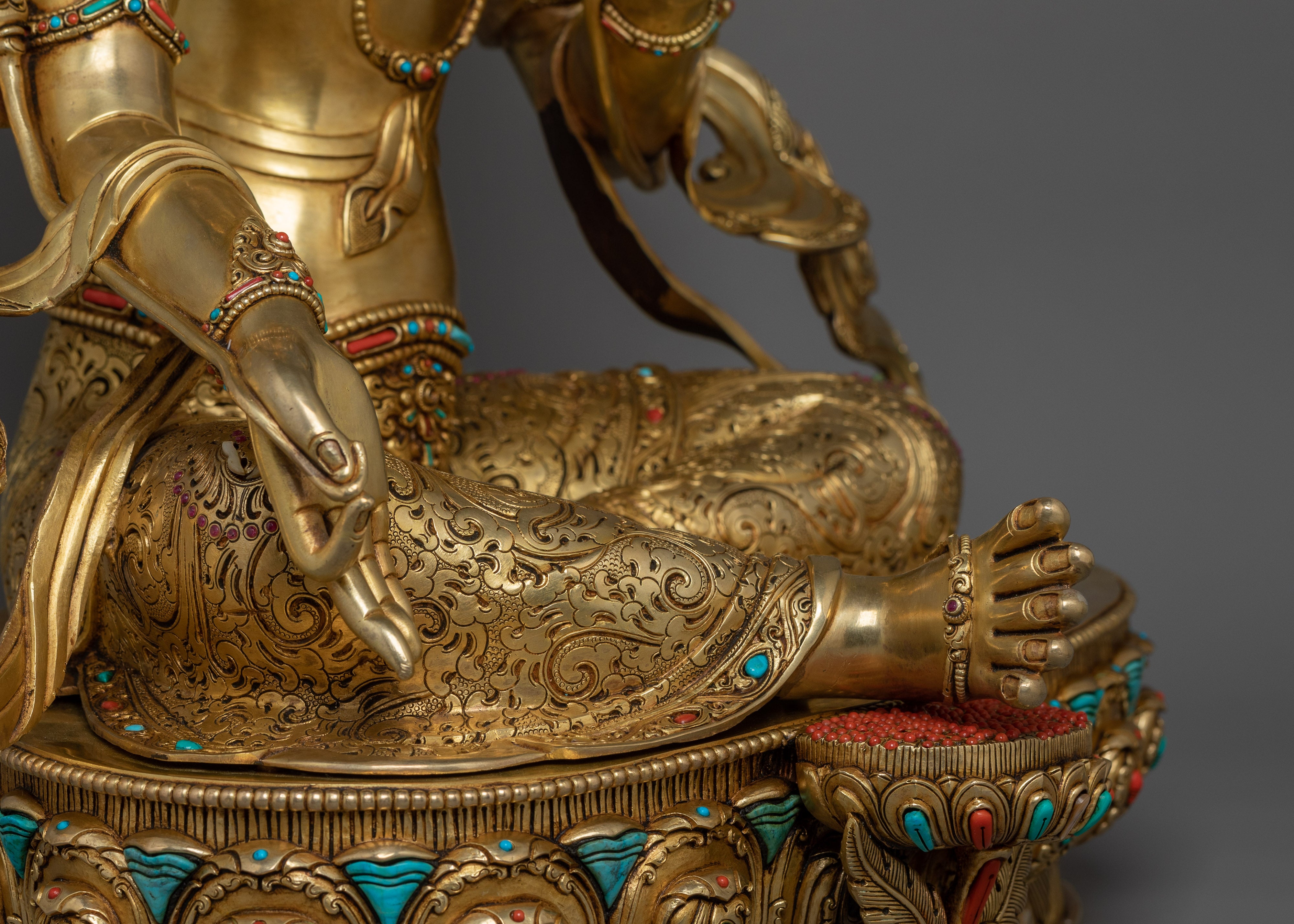 Traditional Himalayan Art of Green Tara | Mother Of Buddhas