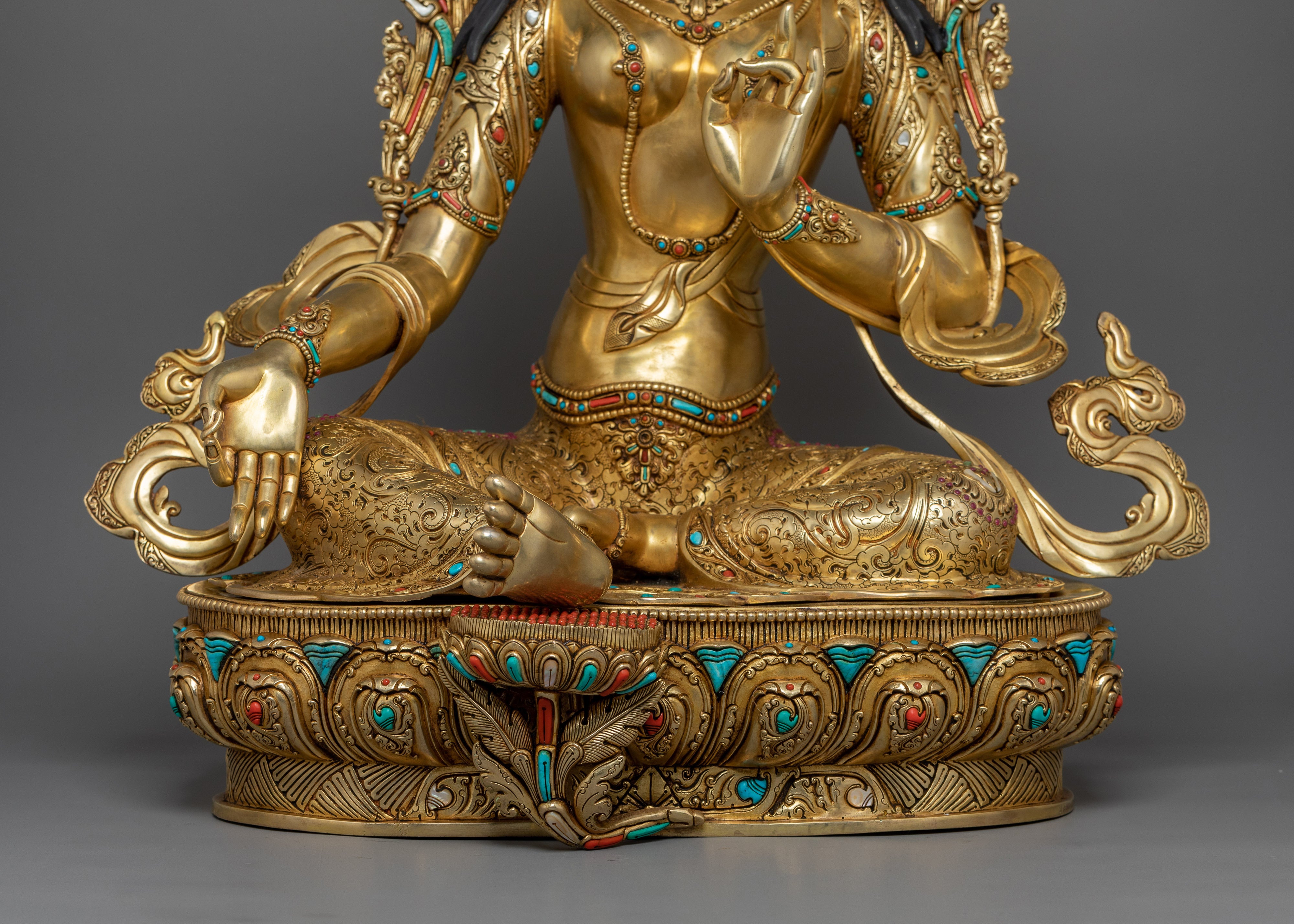 Traditional Himalayan Art of Green Tara | Mother Of Buddhas