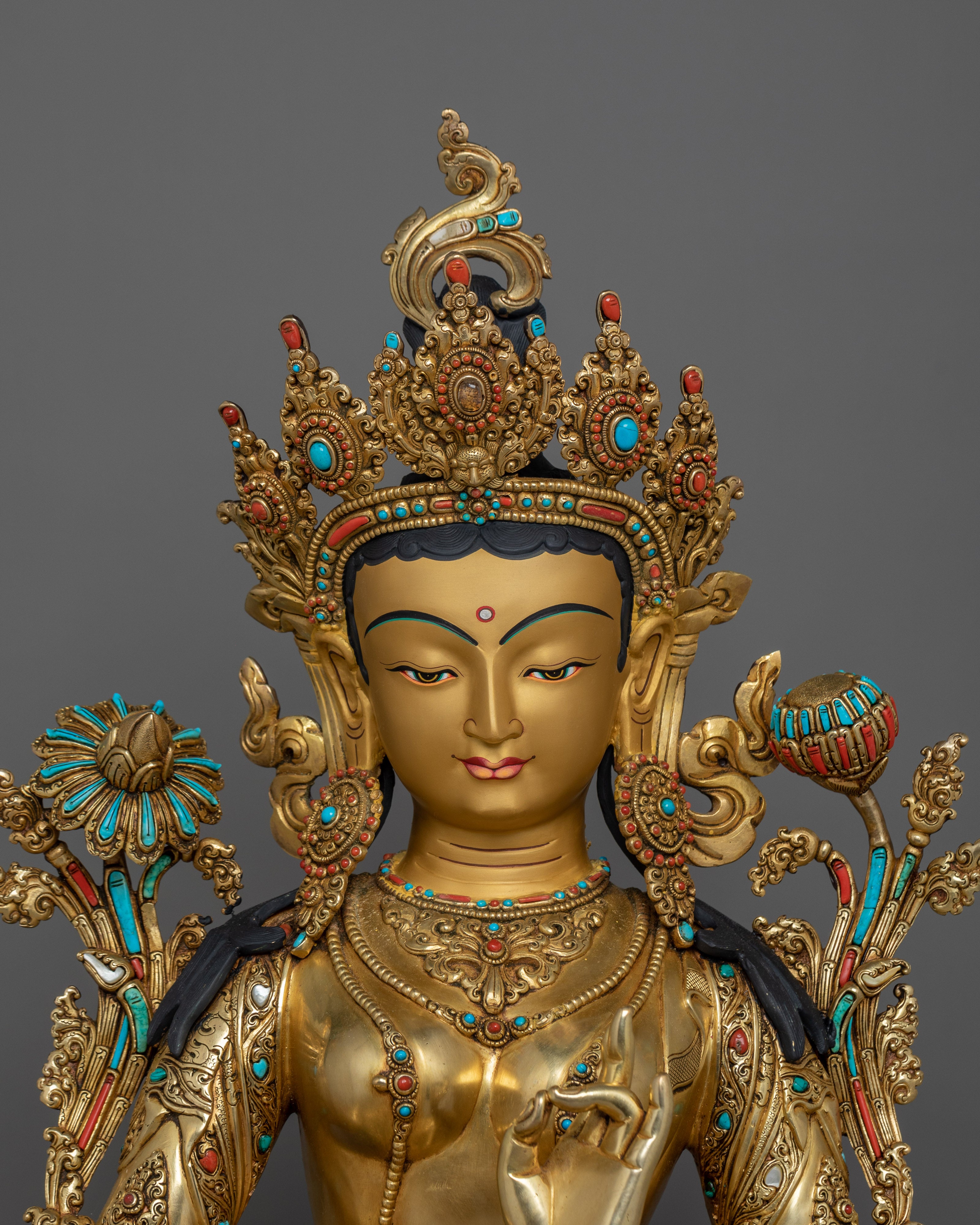 Traditional Himalayan Art of Green Tara | Mother Of Buddhas