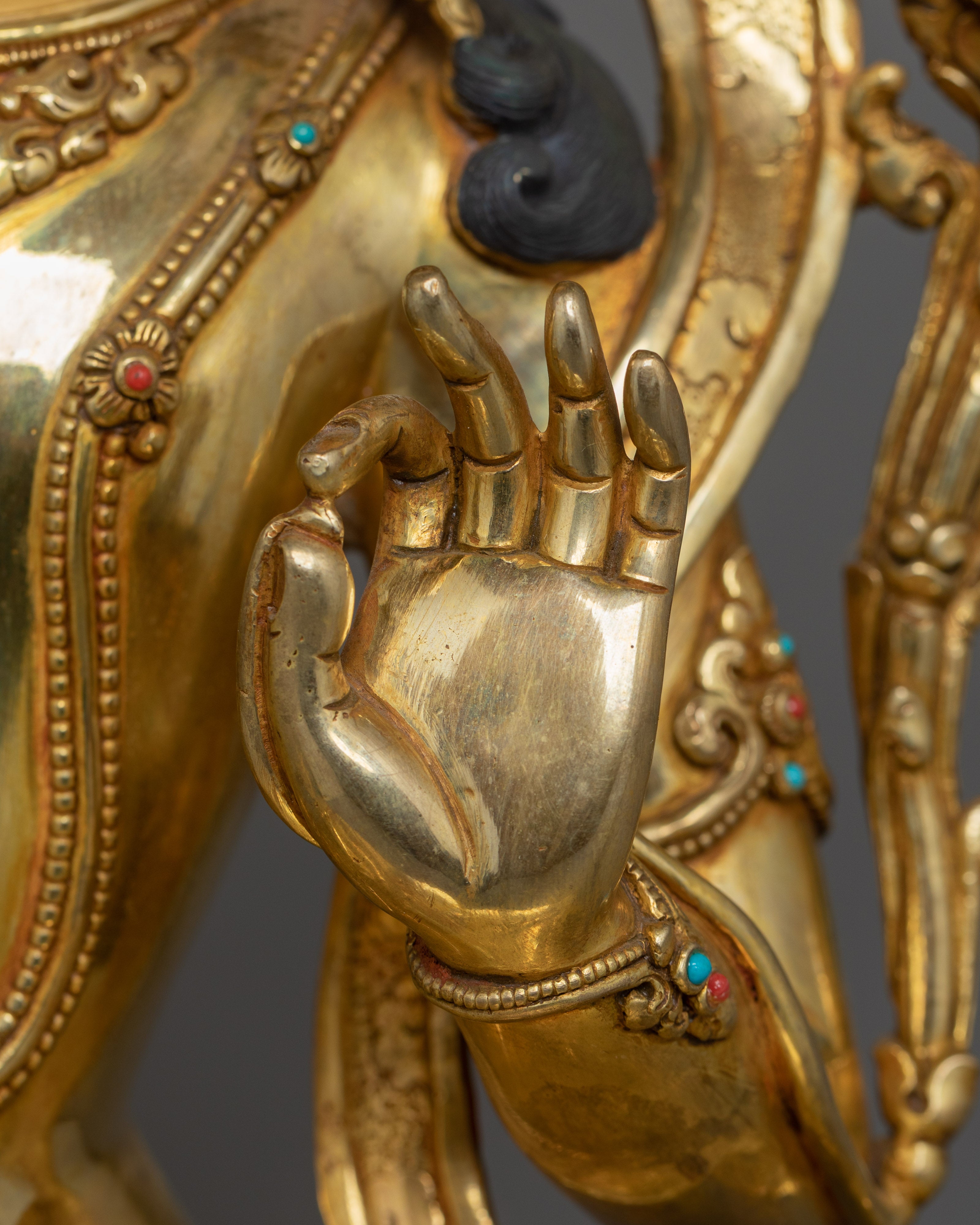 Handcrafted Wisdom Deity Manjushri | Bodhisattva Deity