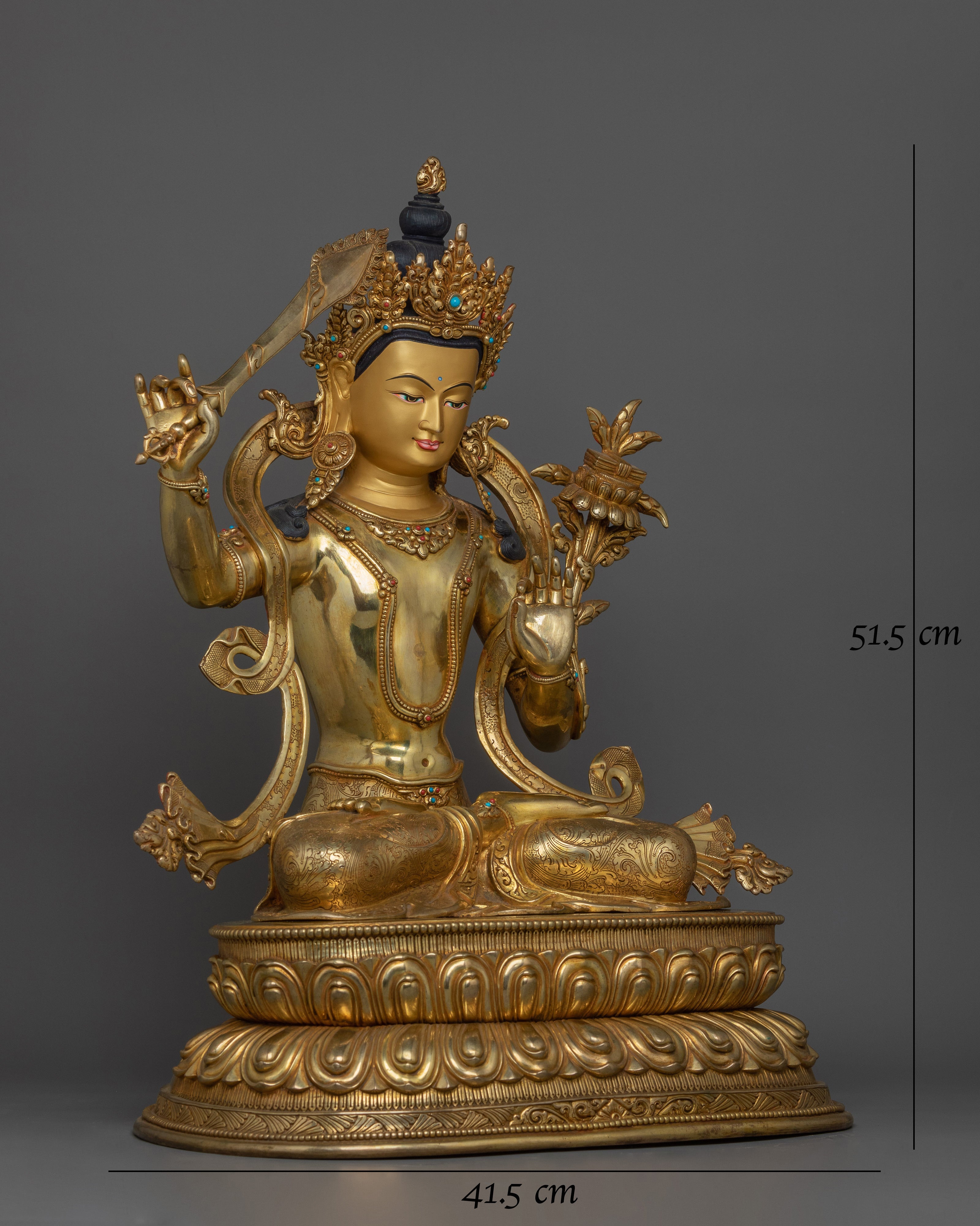 handcrafted-wisdom-deity-manjushri