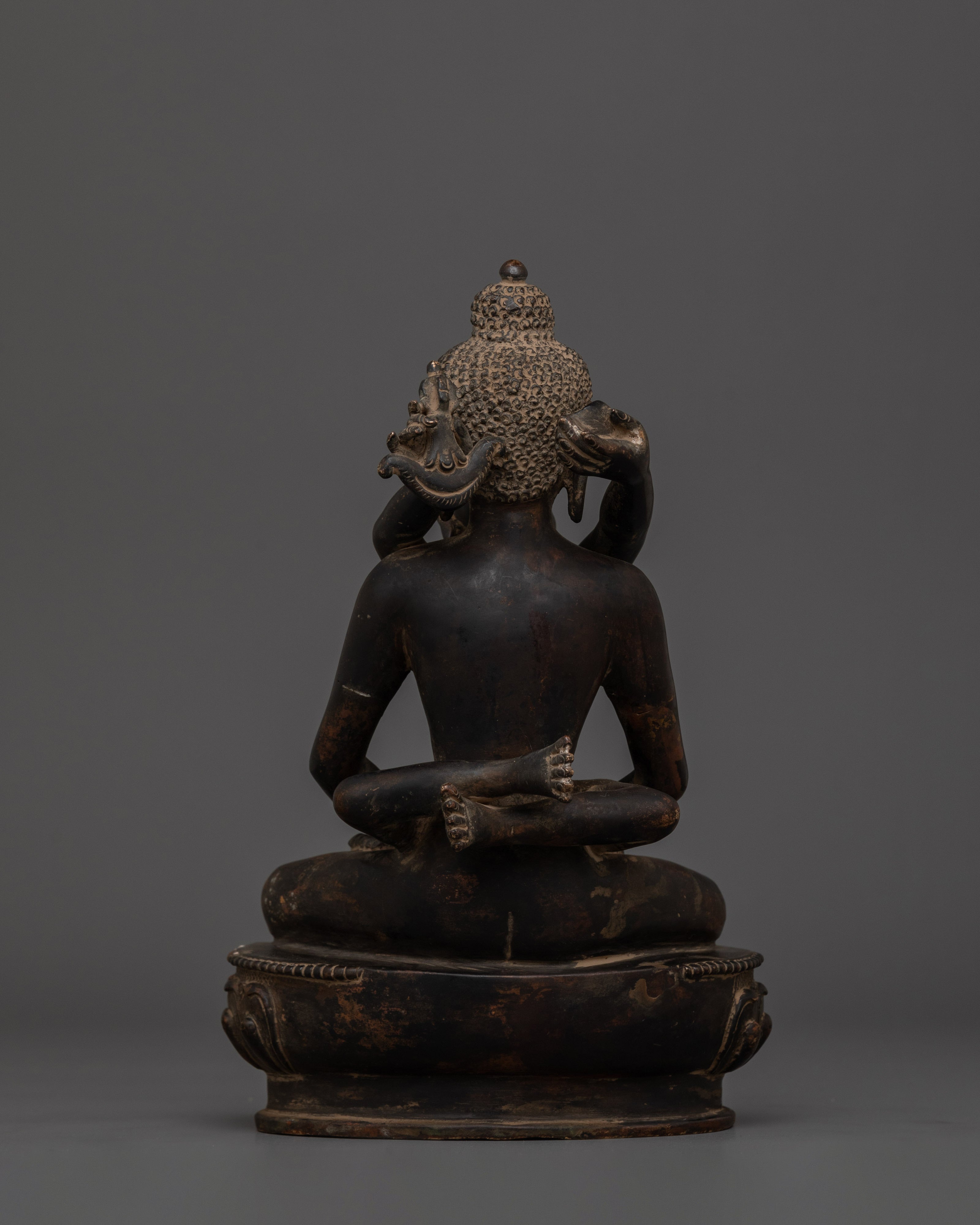 Handmade Statue of Samantabhadra with consort | Peaceful Symbol of Balanced Wisdom