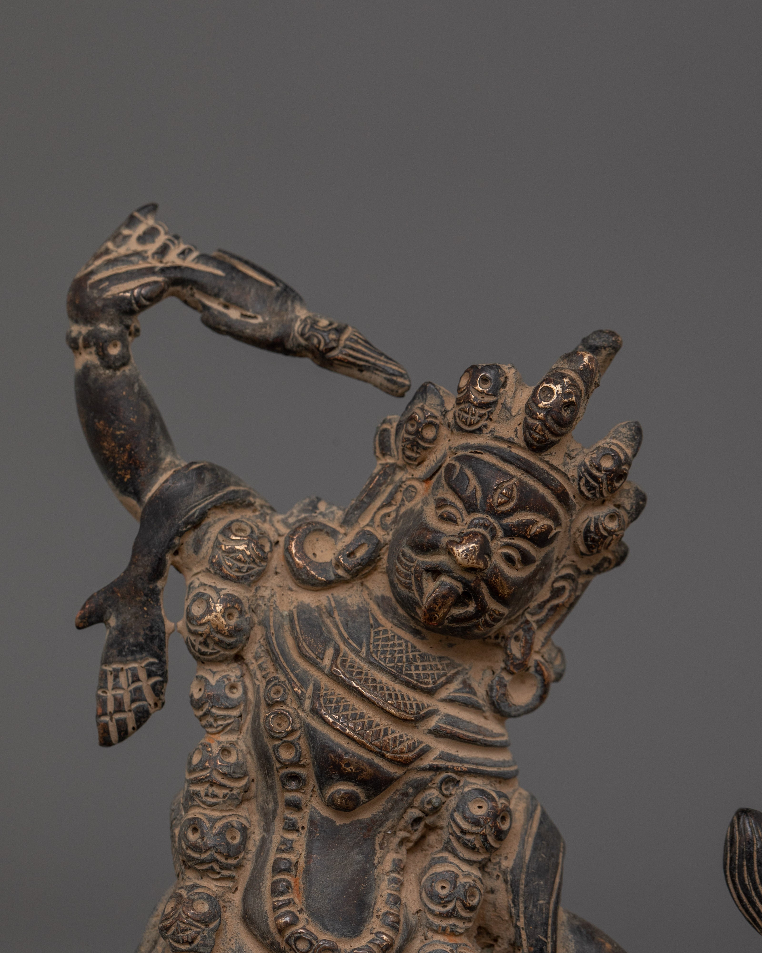 Spiritual and Protector Deity of Vajrayana Ekajati Statue | Symbol of Compassion and Power