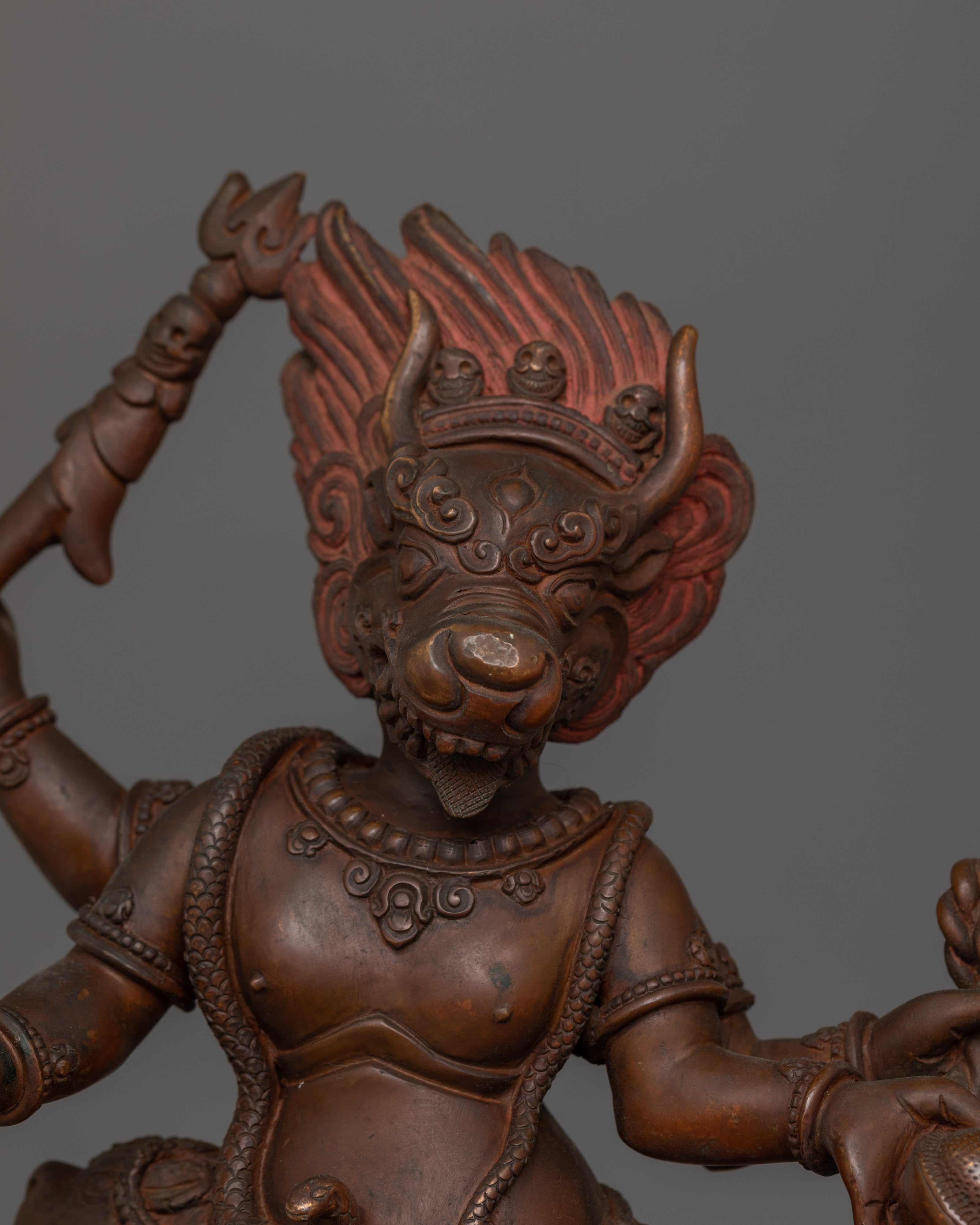 Yamadharmaraja Spiritual Statue | Powerful Union