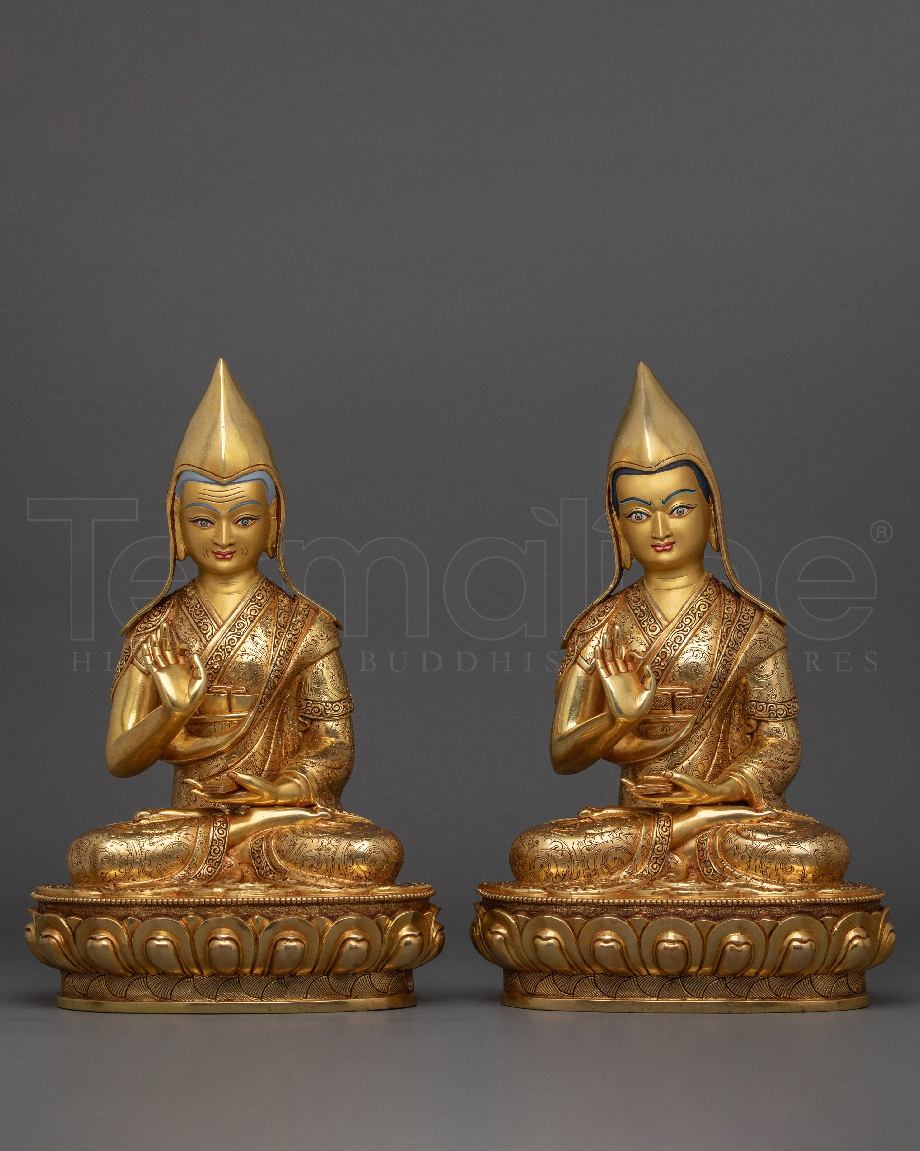 Handcrafted Disciples of Tshongkhapa | Great Scholar and Spiritual Master