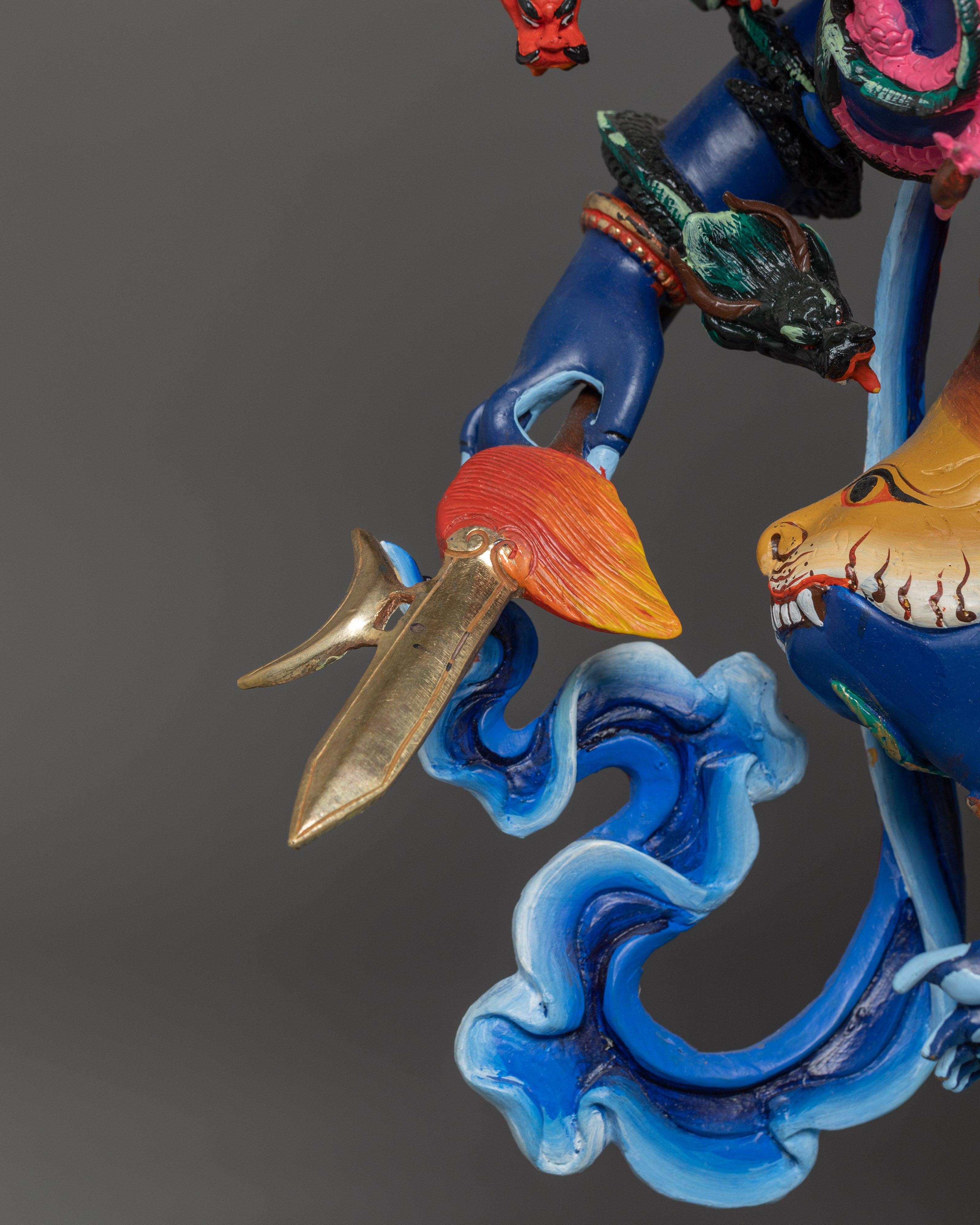 Ucchusma Handmade Statue | Buddhist Protector Deity