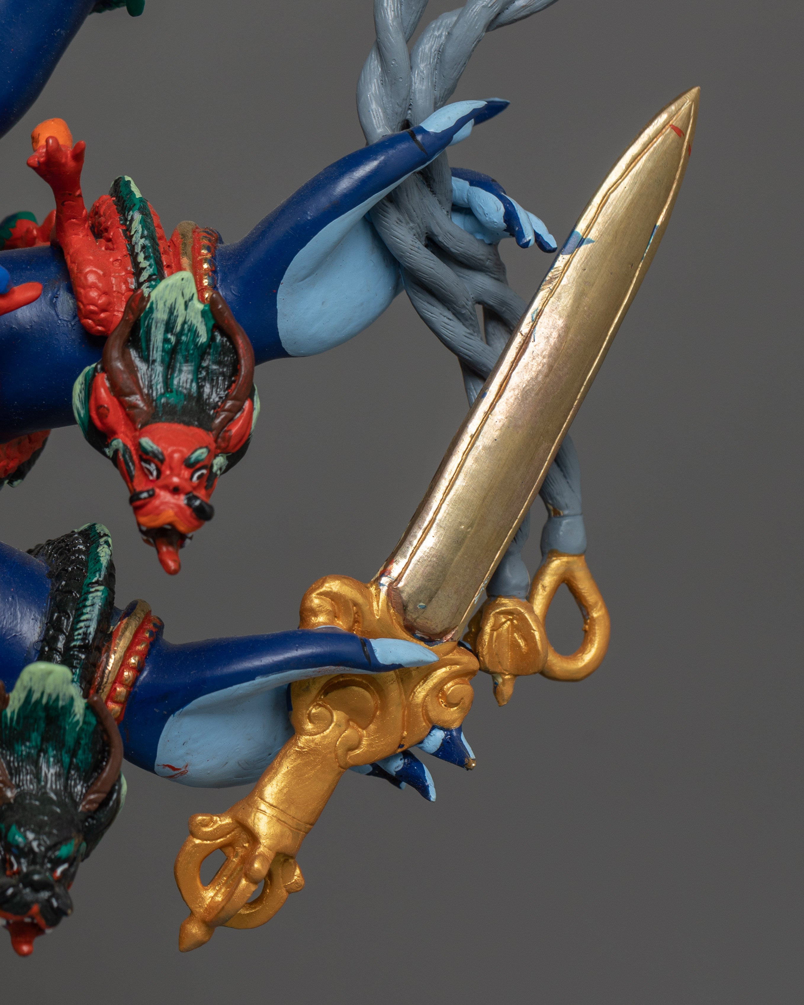 Ucchusma Handmade Statue | Buddhist Protector Deity