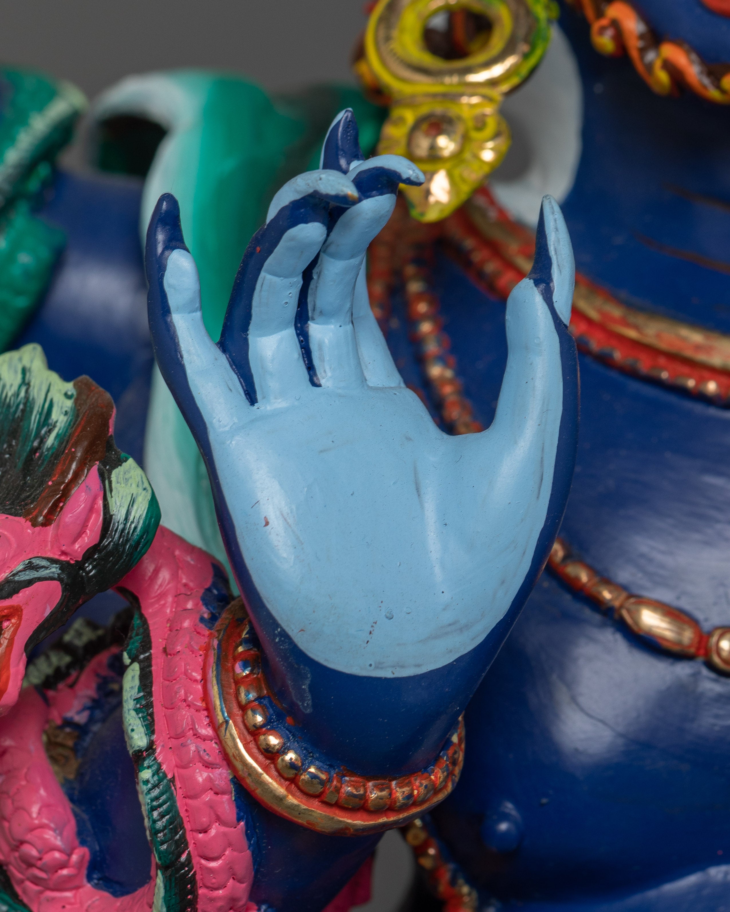 Ucchusma Handmade Statue | Buddhist Protector Deity