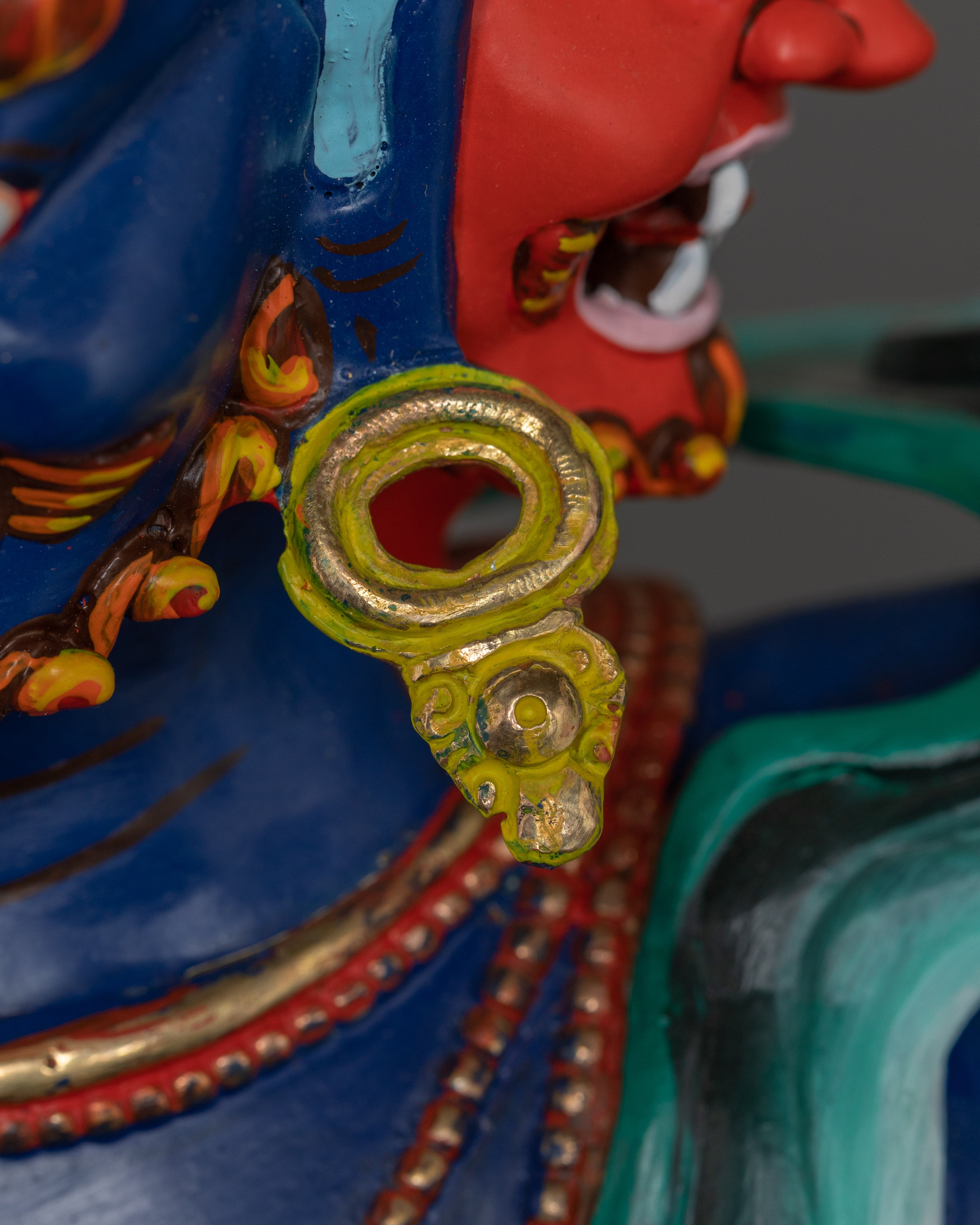 Ucchusma Handmade Statue | Buddhist Protector Deity