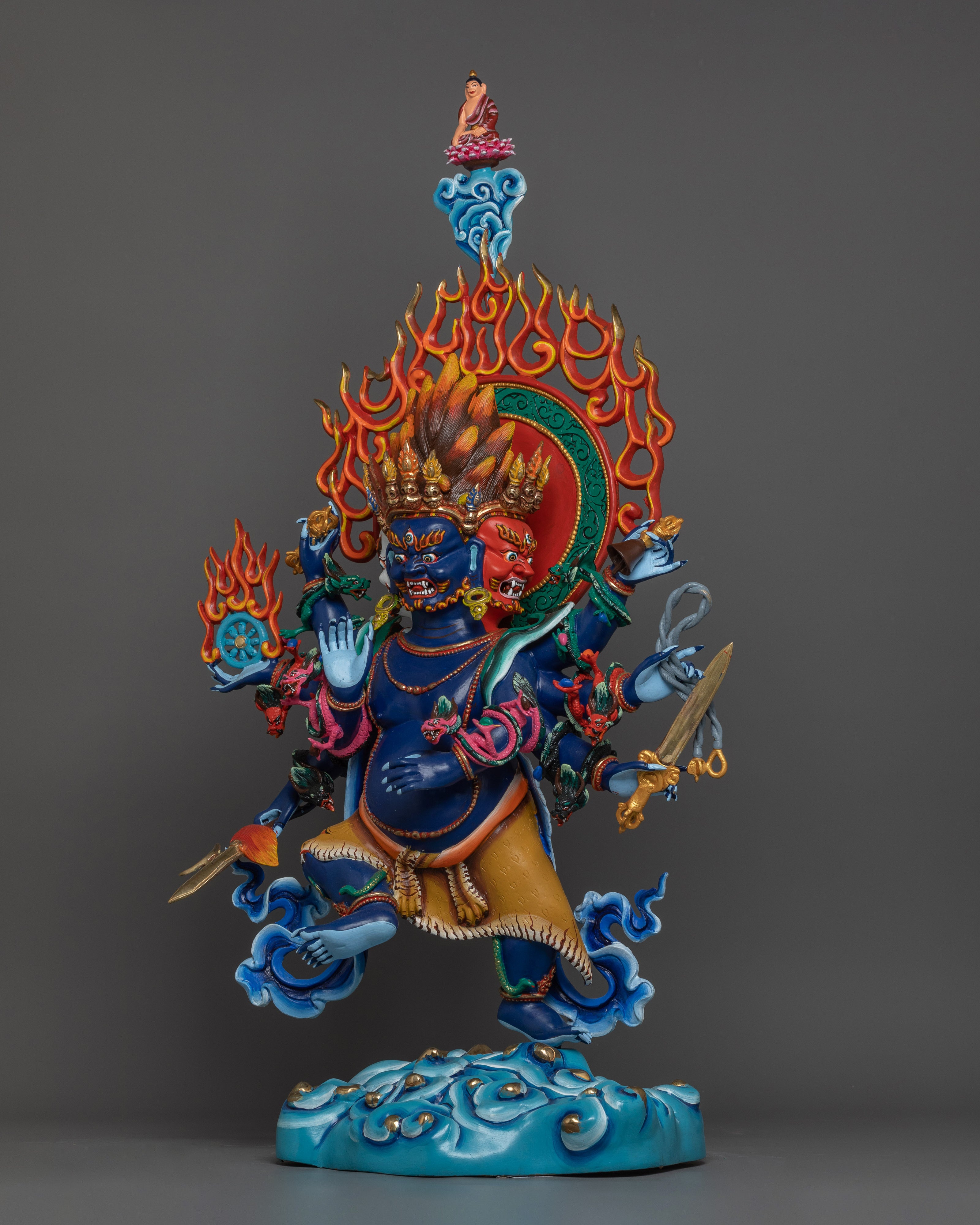 Ucchusma Handmade Statue | Buddhist Protector Deity
