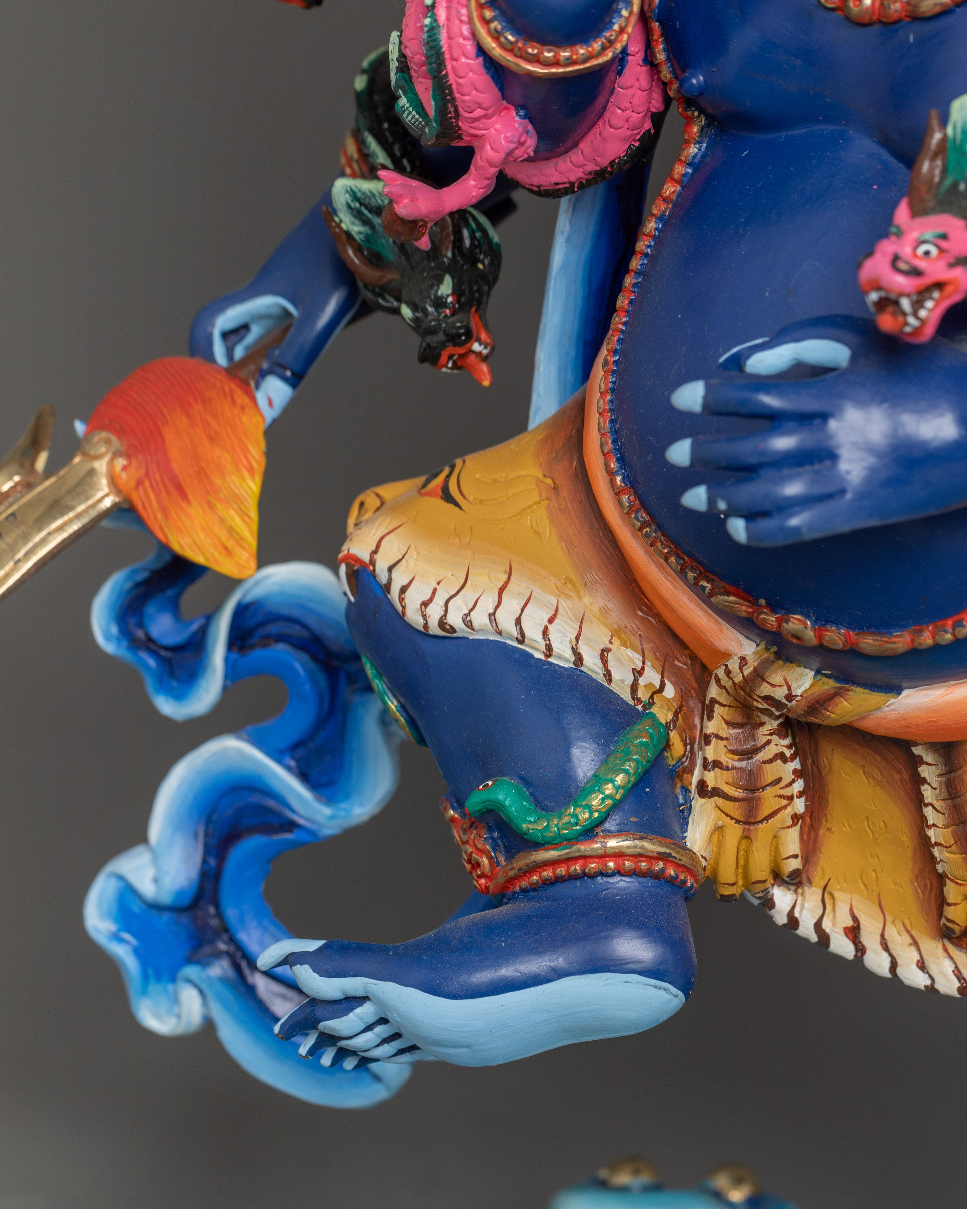Ucchusma Handmade Statue | Buddhist Protector Deity