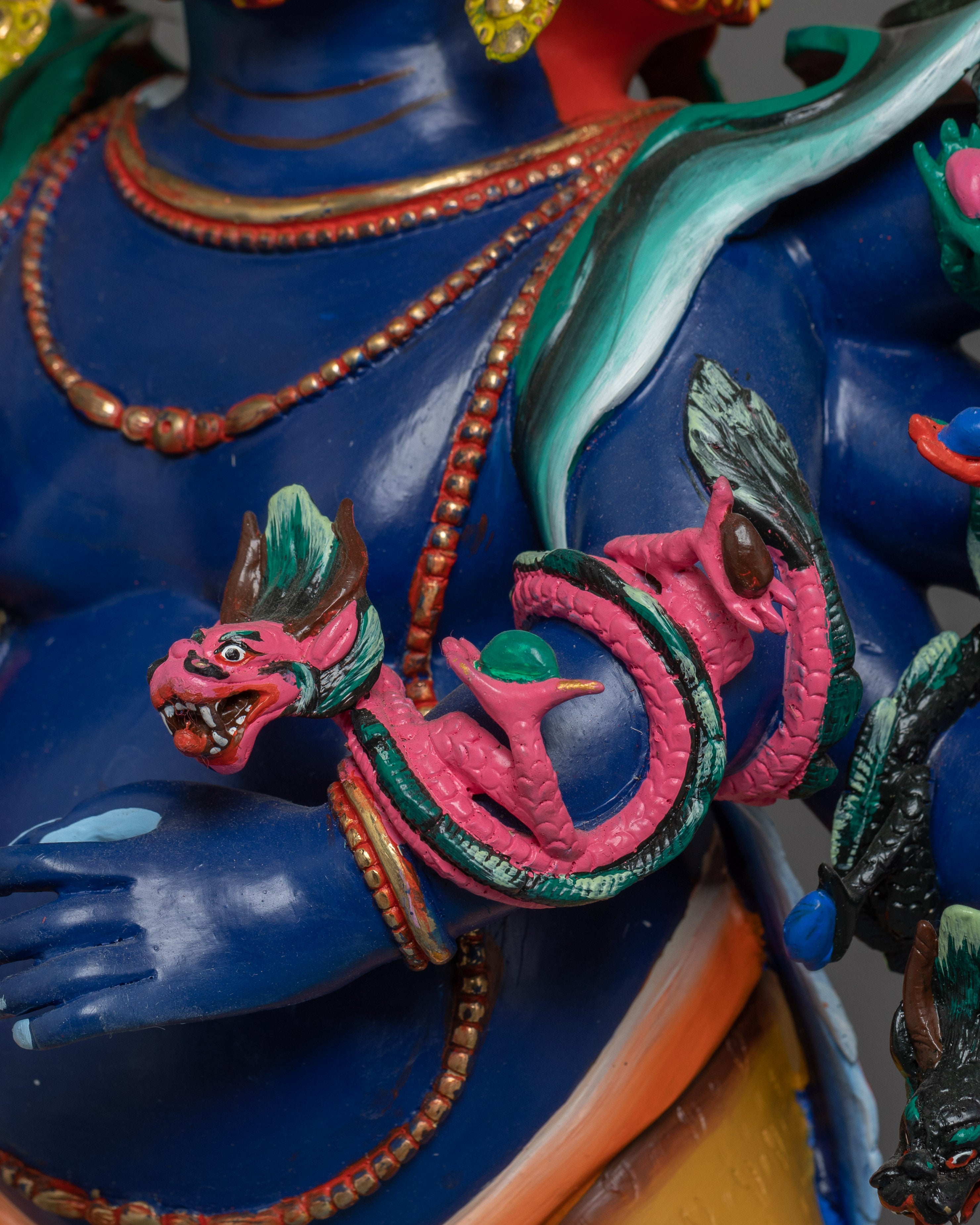 Ucchusma Handmade Statue | Buddhist Protector Deity