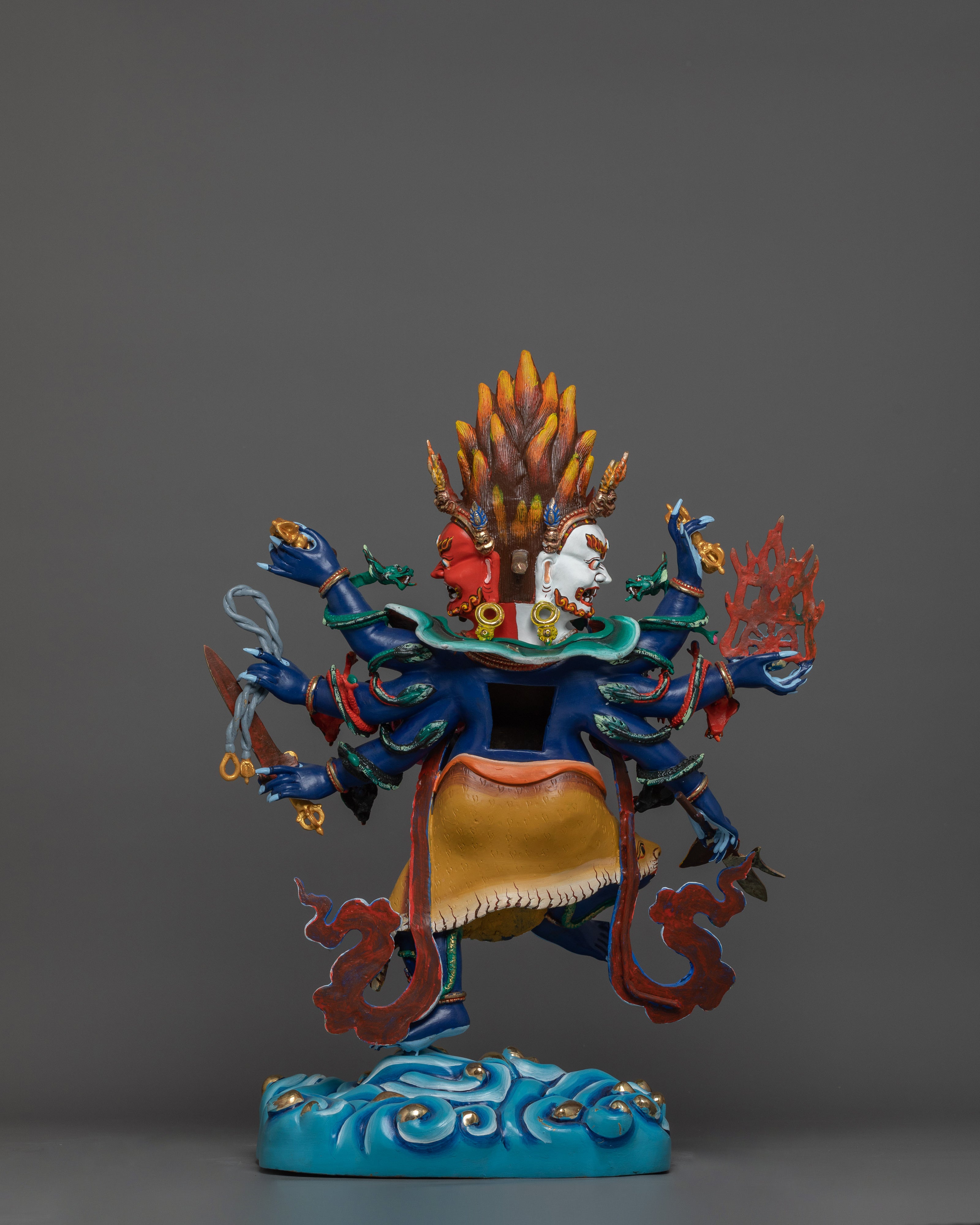 Ucchusma Handmade Statue | Buddhist Protector Deity