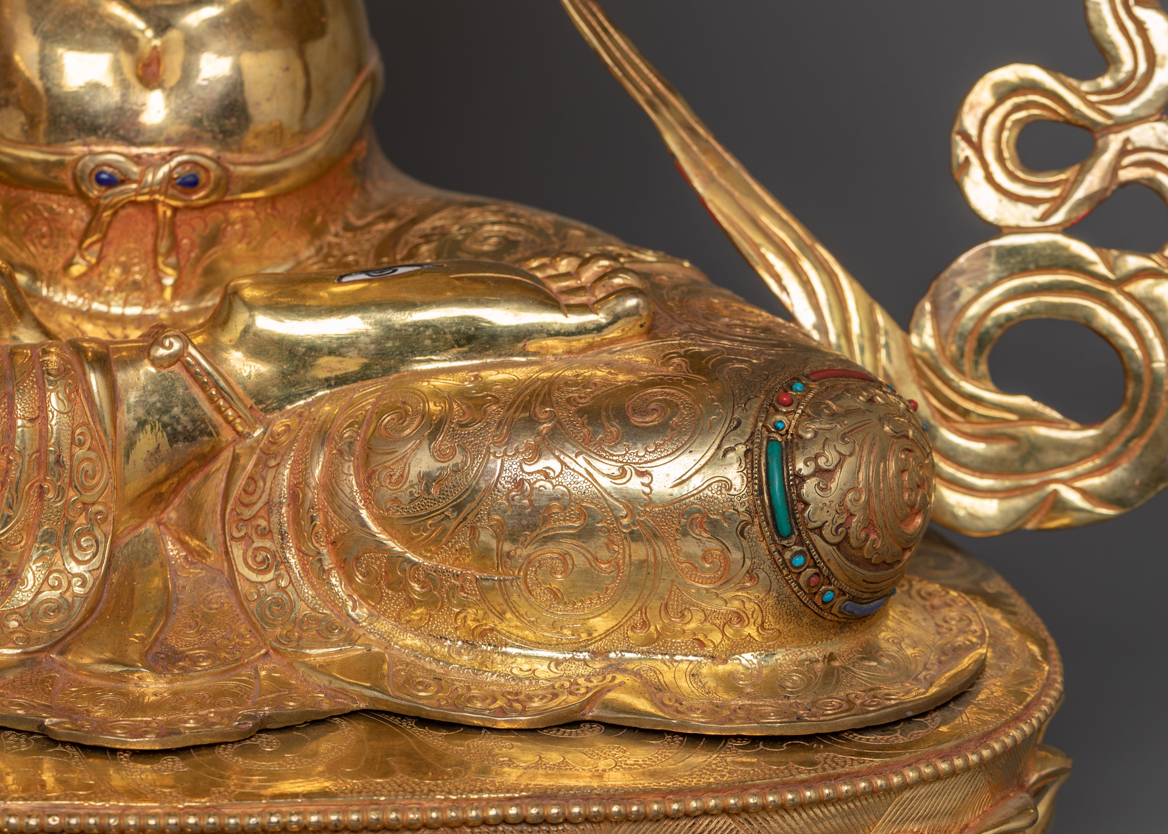 Himalayan Sculpture of White Tara | The Goddess of Compassion and Longevity