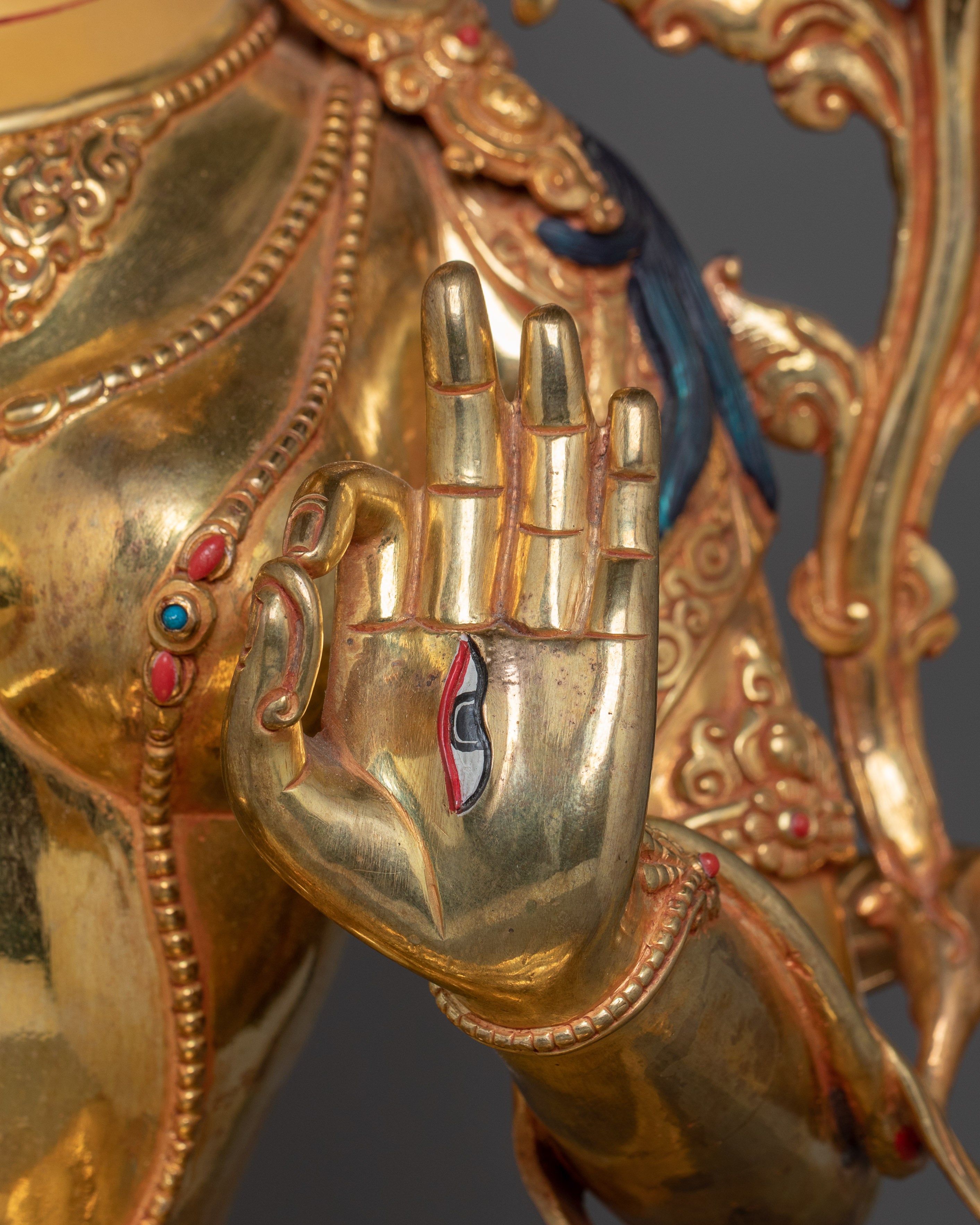 Himalayan Sculpture of White Tara | The Goddess of Compassion and Longevity