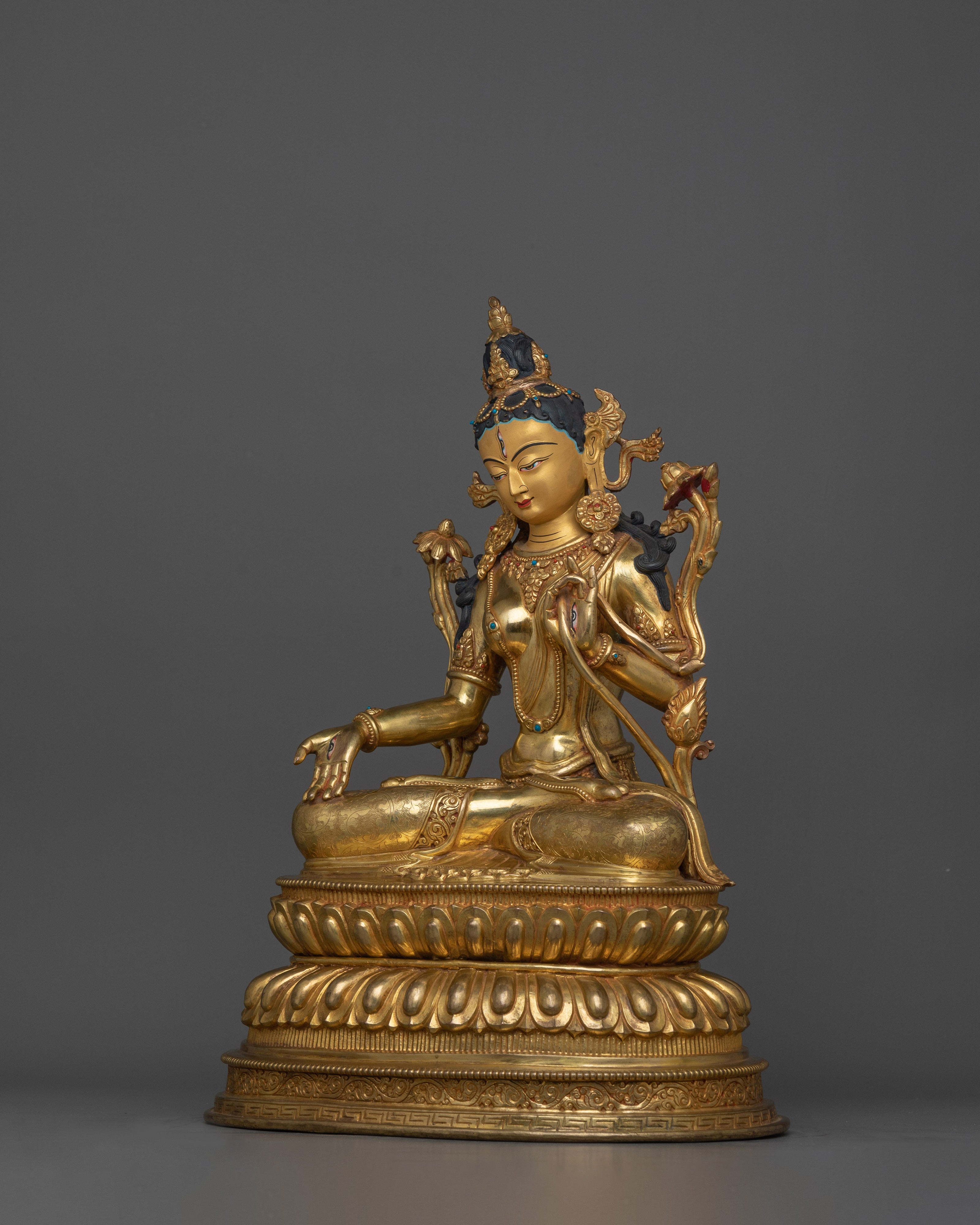 Handcrafted Sita Tara | White Tara Compassion Deity