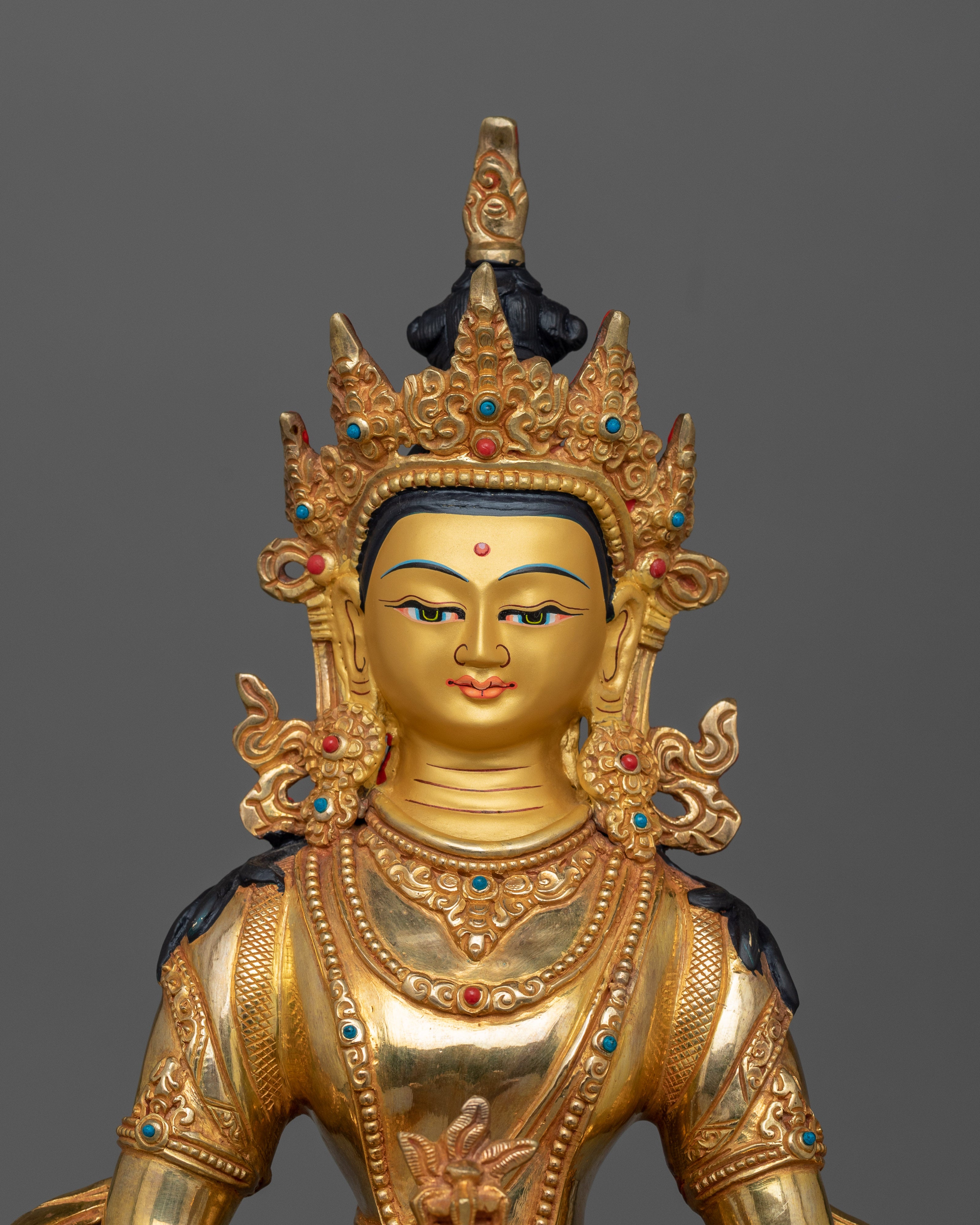Handmade Figurine of Amitayus | Buddha of Infinite Life and Longevity