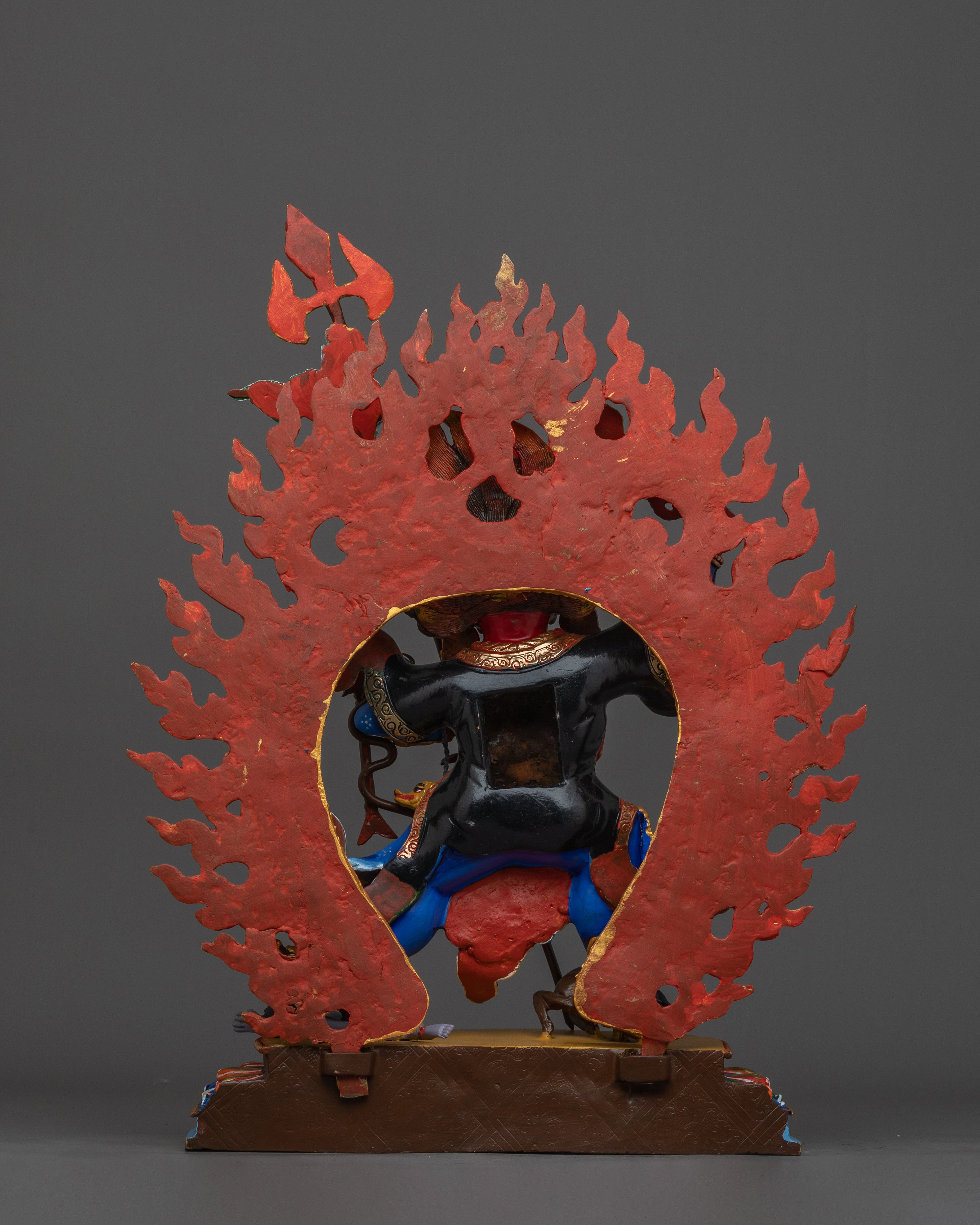 Protector Buddhist Deity Mahakala | Tibetan Sculpture