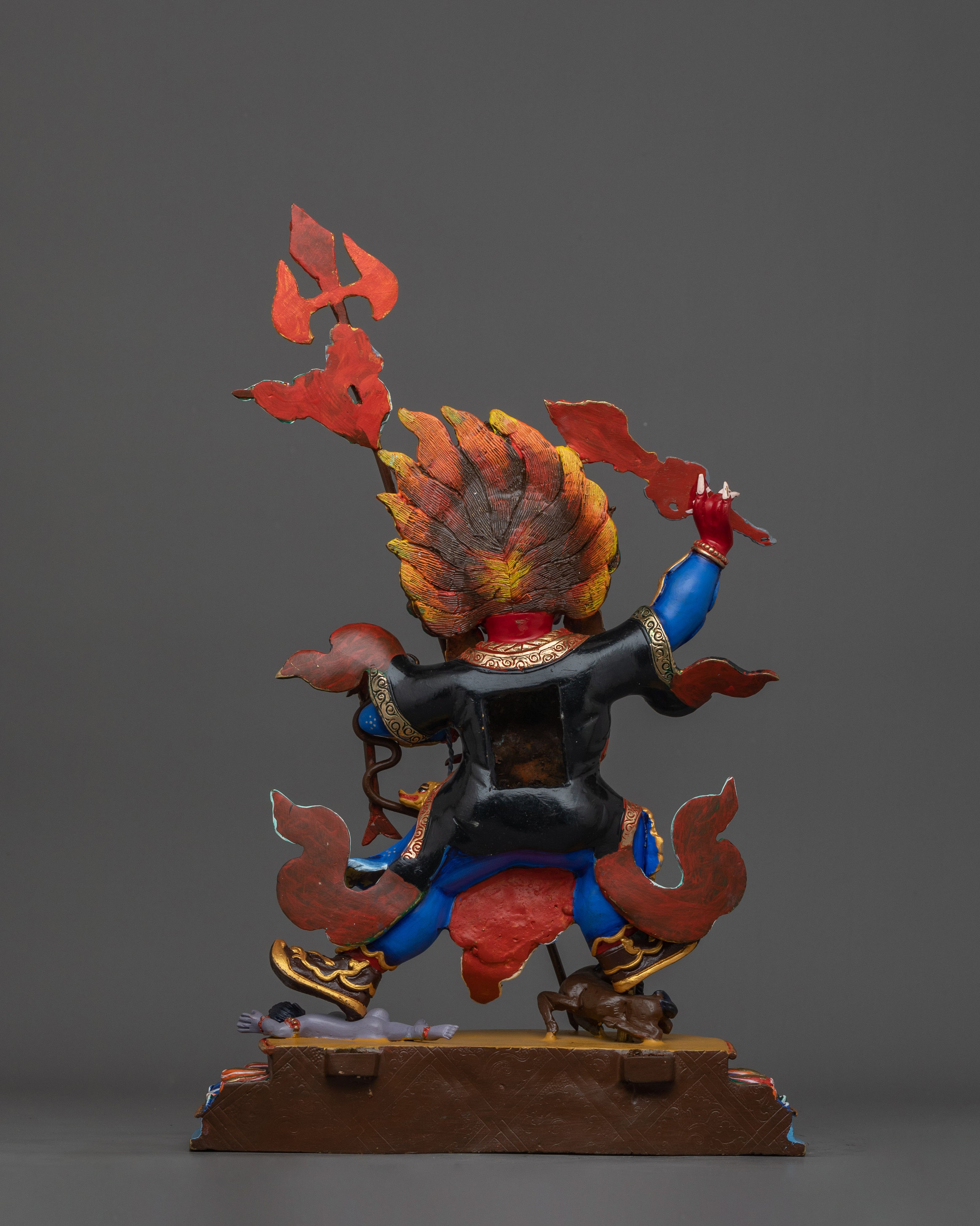 Protector Buddhist Deity Mahakala | Tibetan Sculpture