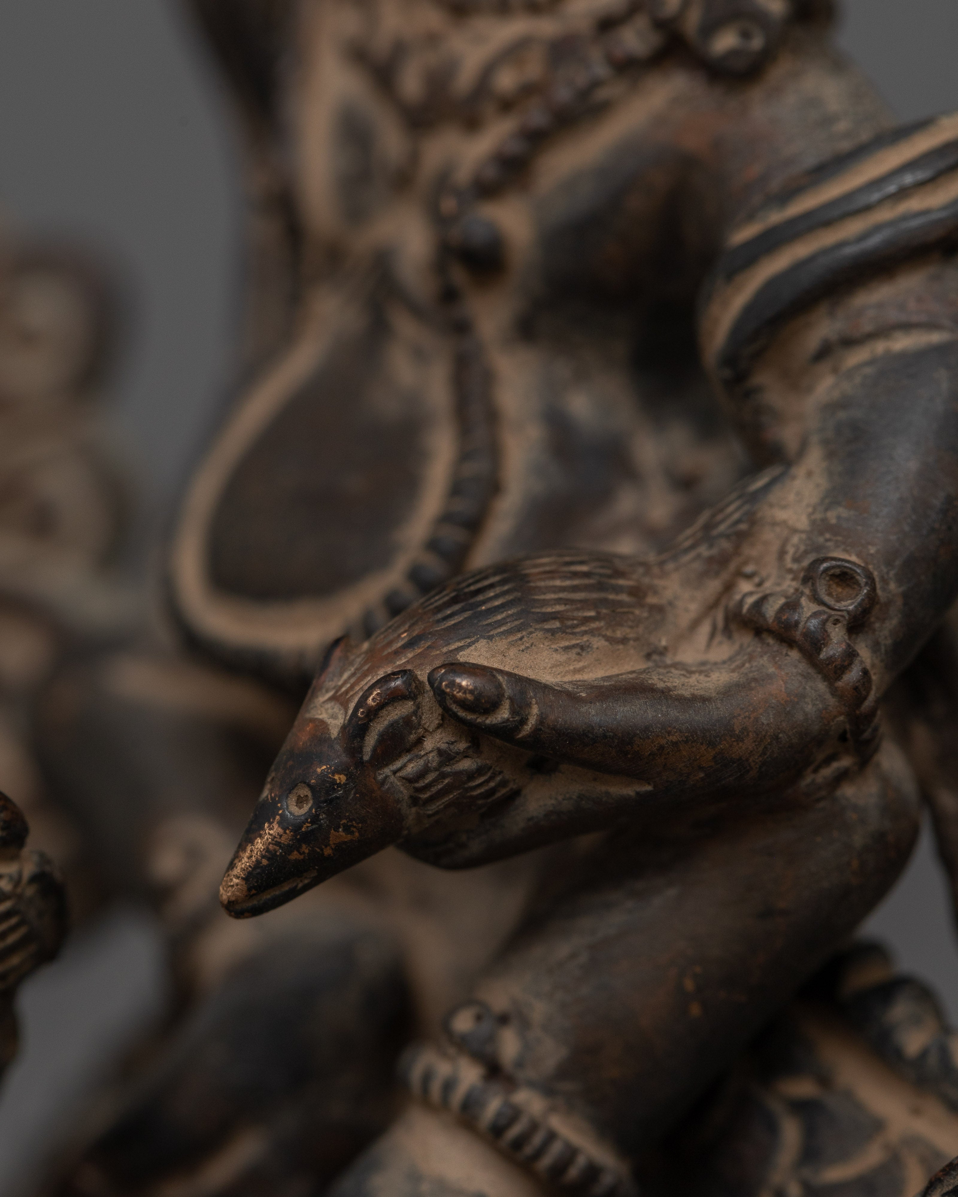 Sculpture of White Dzambhala | Prosperity Deity