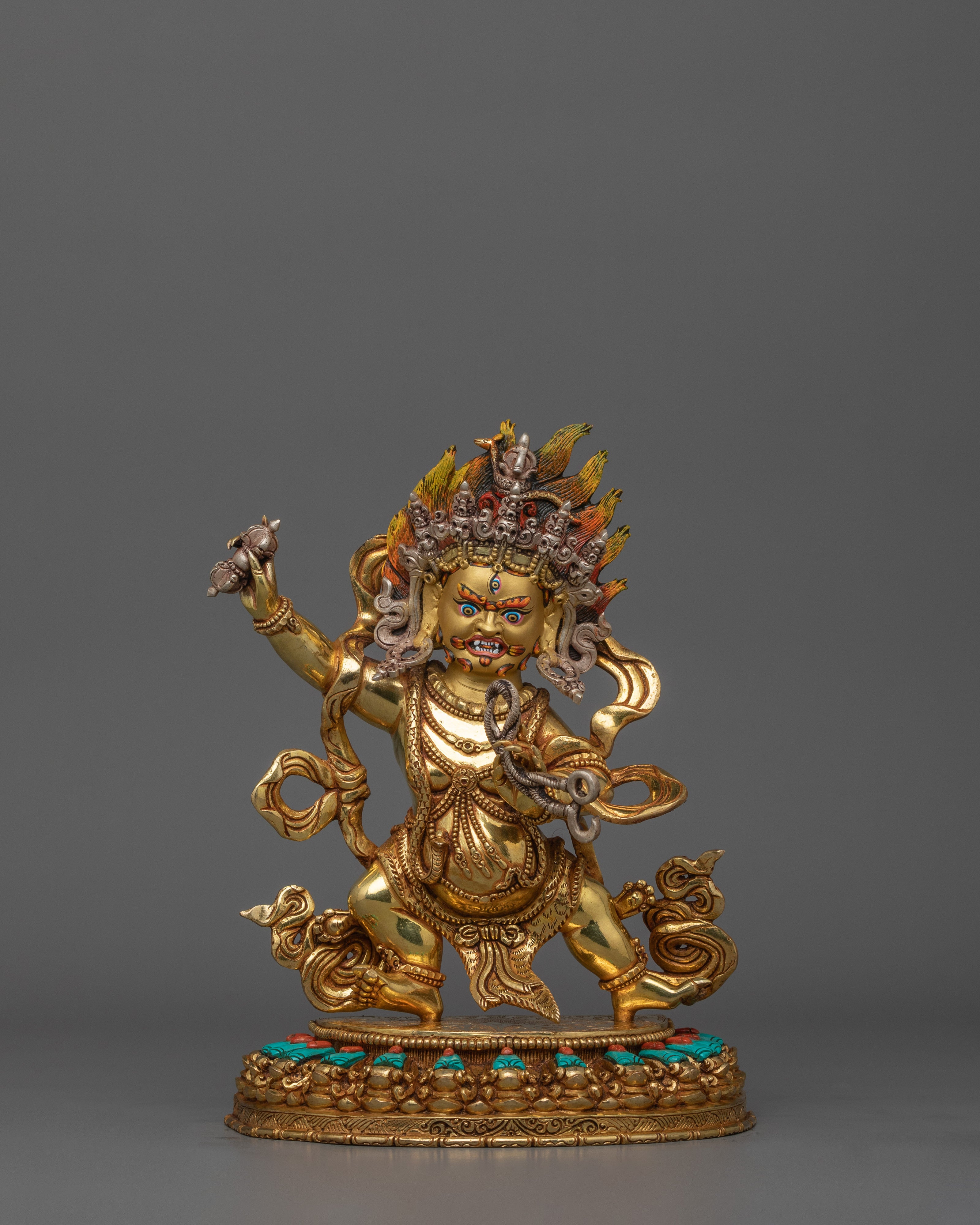Sacred Statue of Vajrapani | The Protector of Dharma and Strength