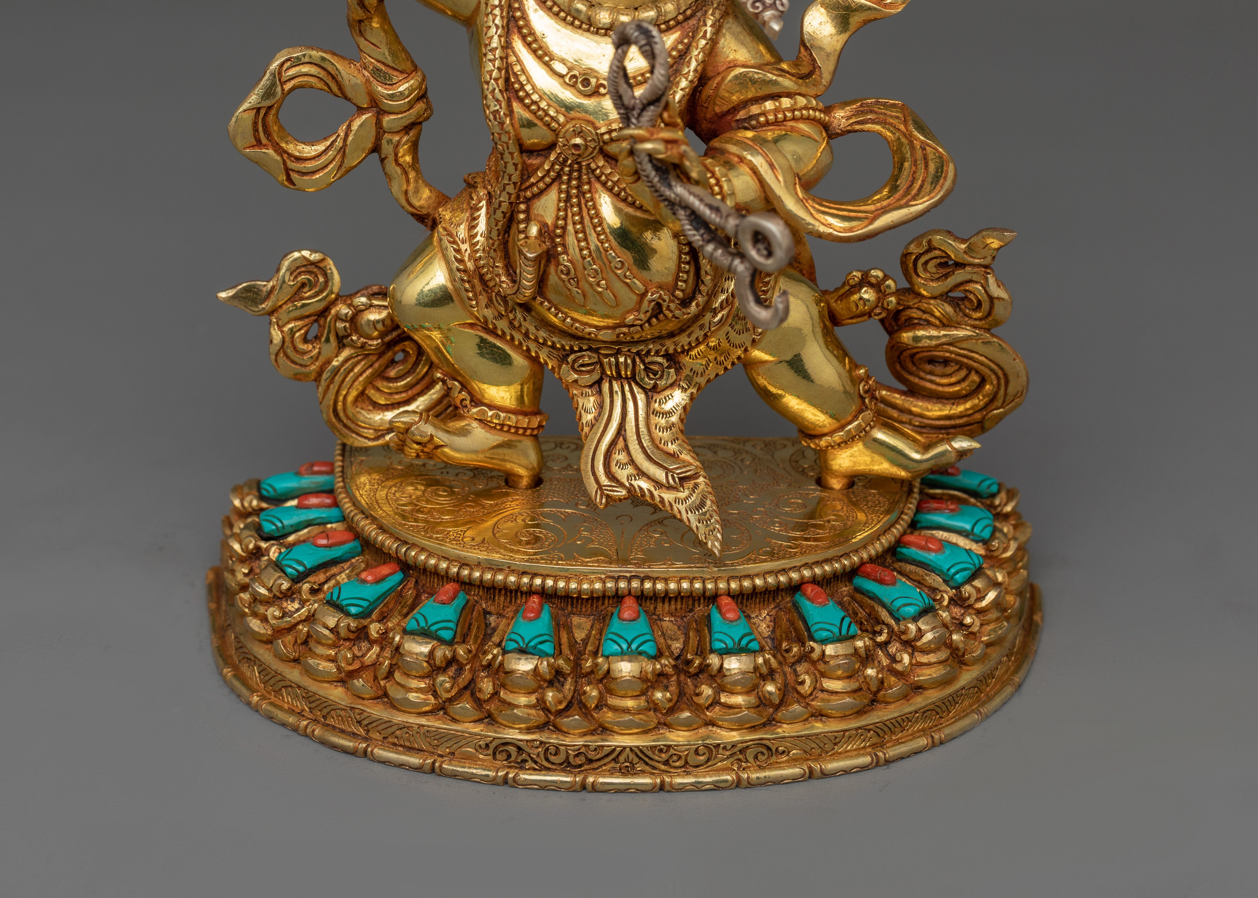 Sacred Statue of Vajrapani | The Protector of Dharma and Strength