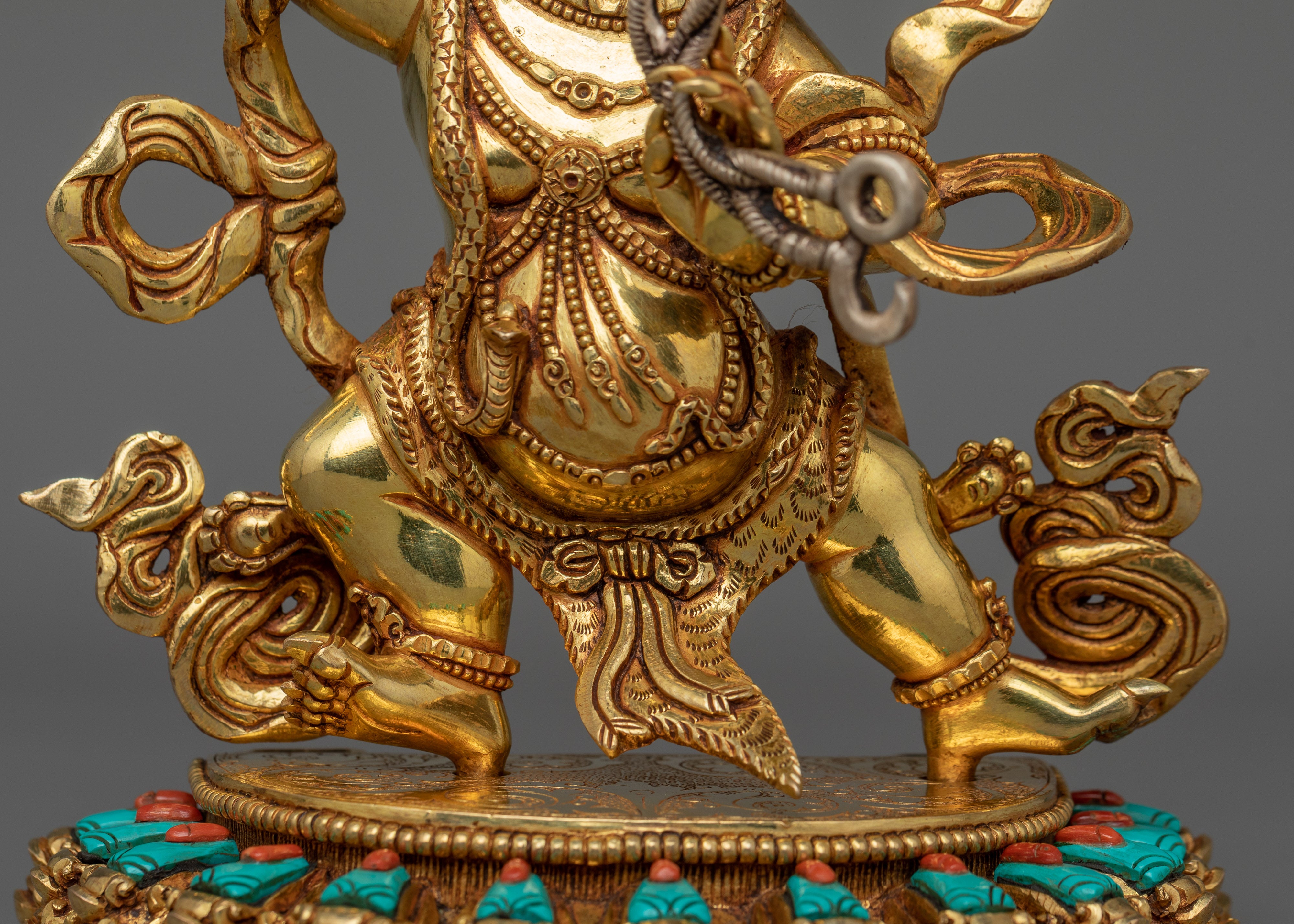 Sacred Statue of Vajrapani | The Protector of Dharma and Strength