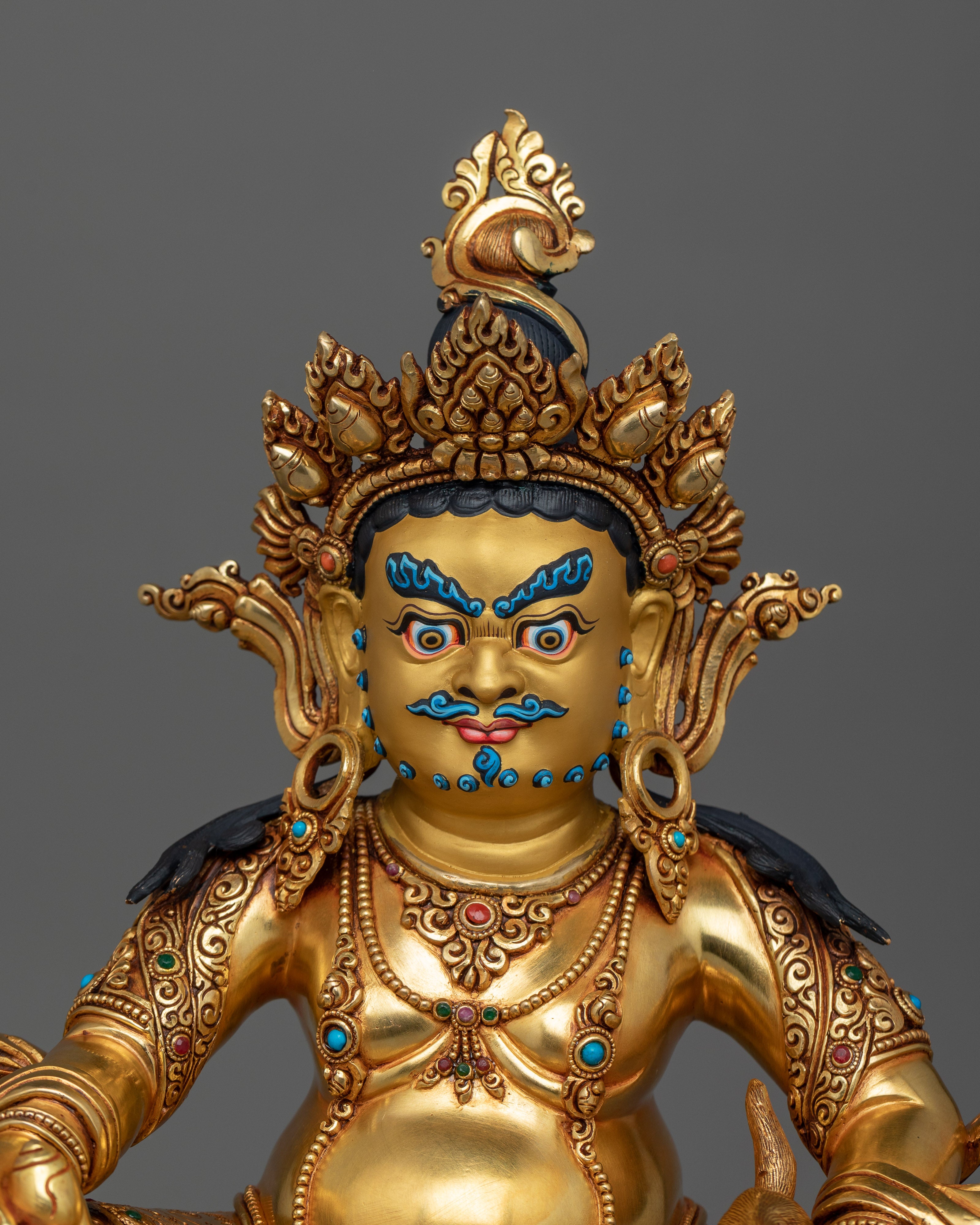 Tibetan Buddhist Deity Dzambhala | The Buddha of Wealth and Prosperity