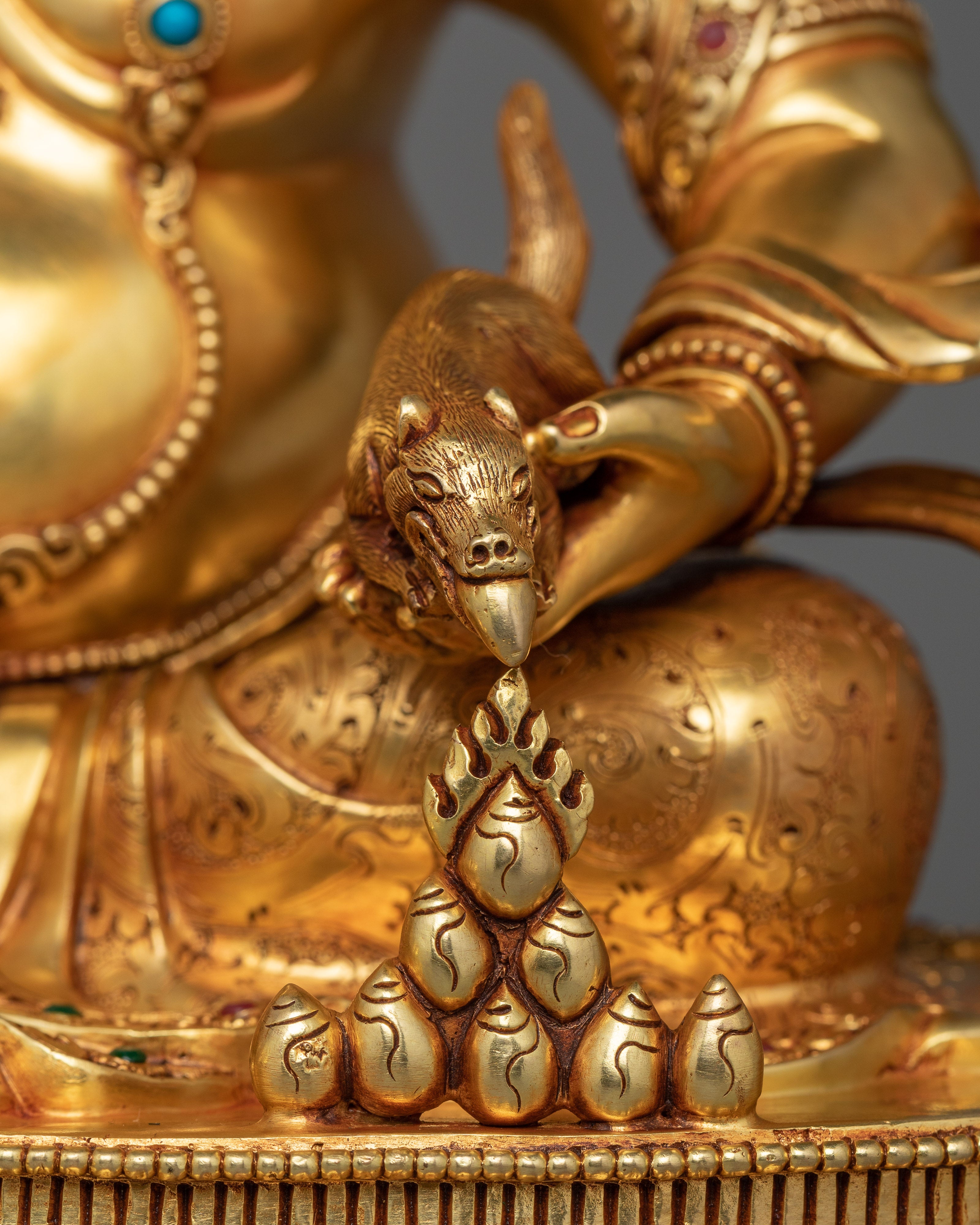 Tibetan Buddhist Deity Dzambhala | The Buddha of Wealth and Prosperity