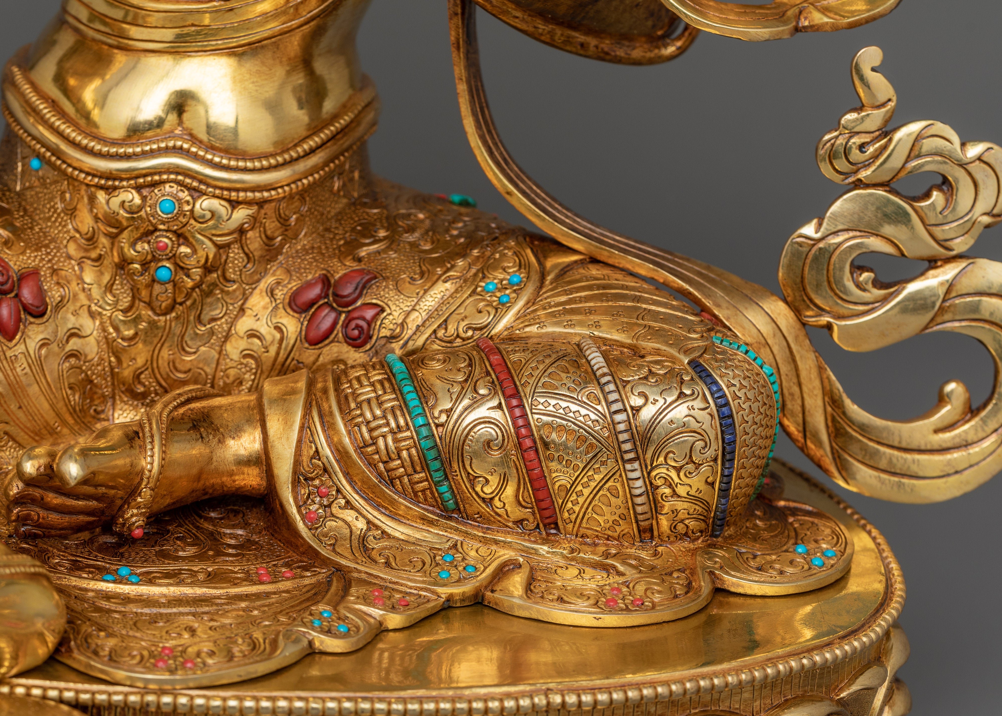 Traditional Sculpture of Green Tara | The Goddess of Compassion and Protection