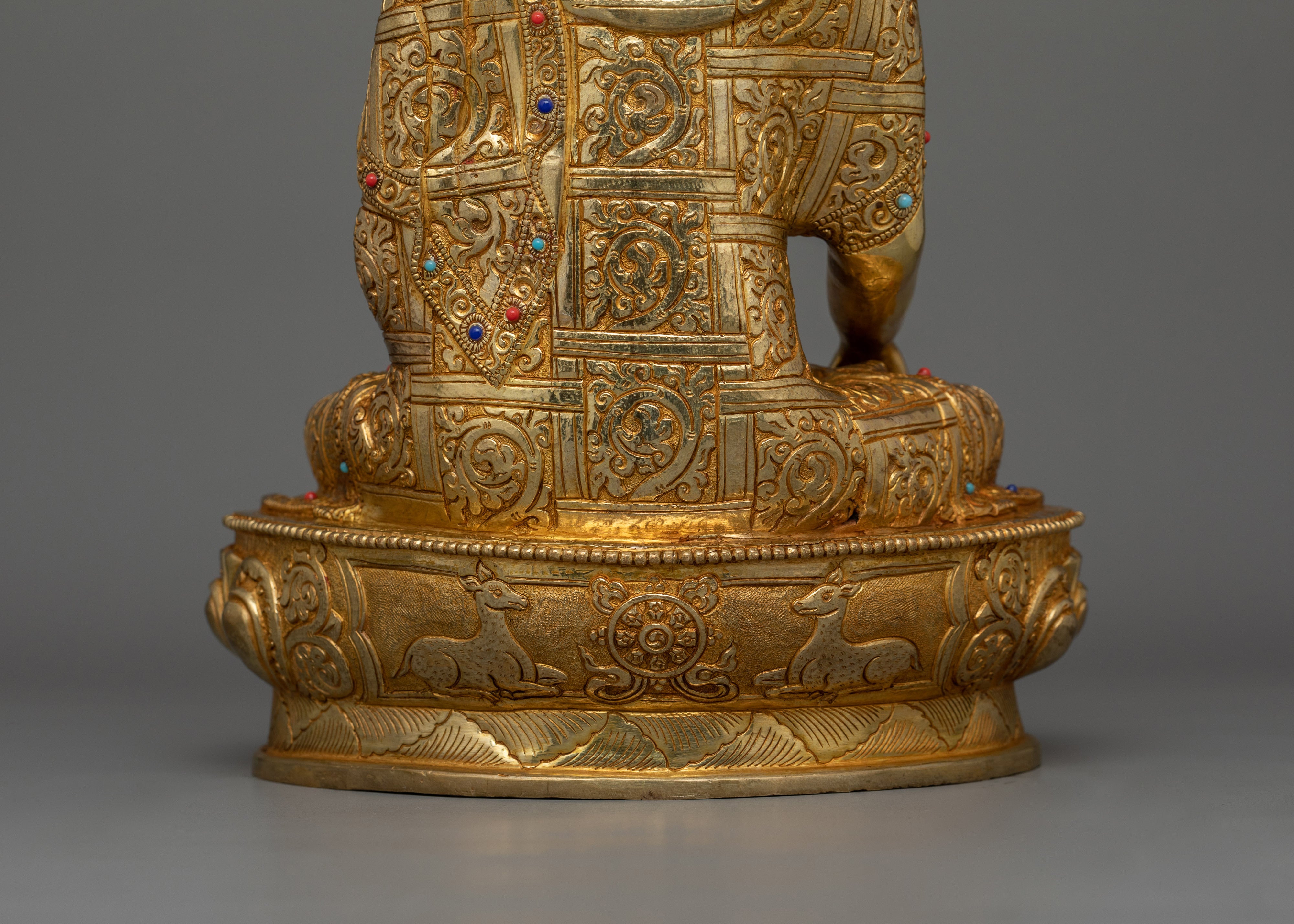 Handcrafted Figurine of Shakyamuni Buddha | The Buddha of Wisdom and Compassion