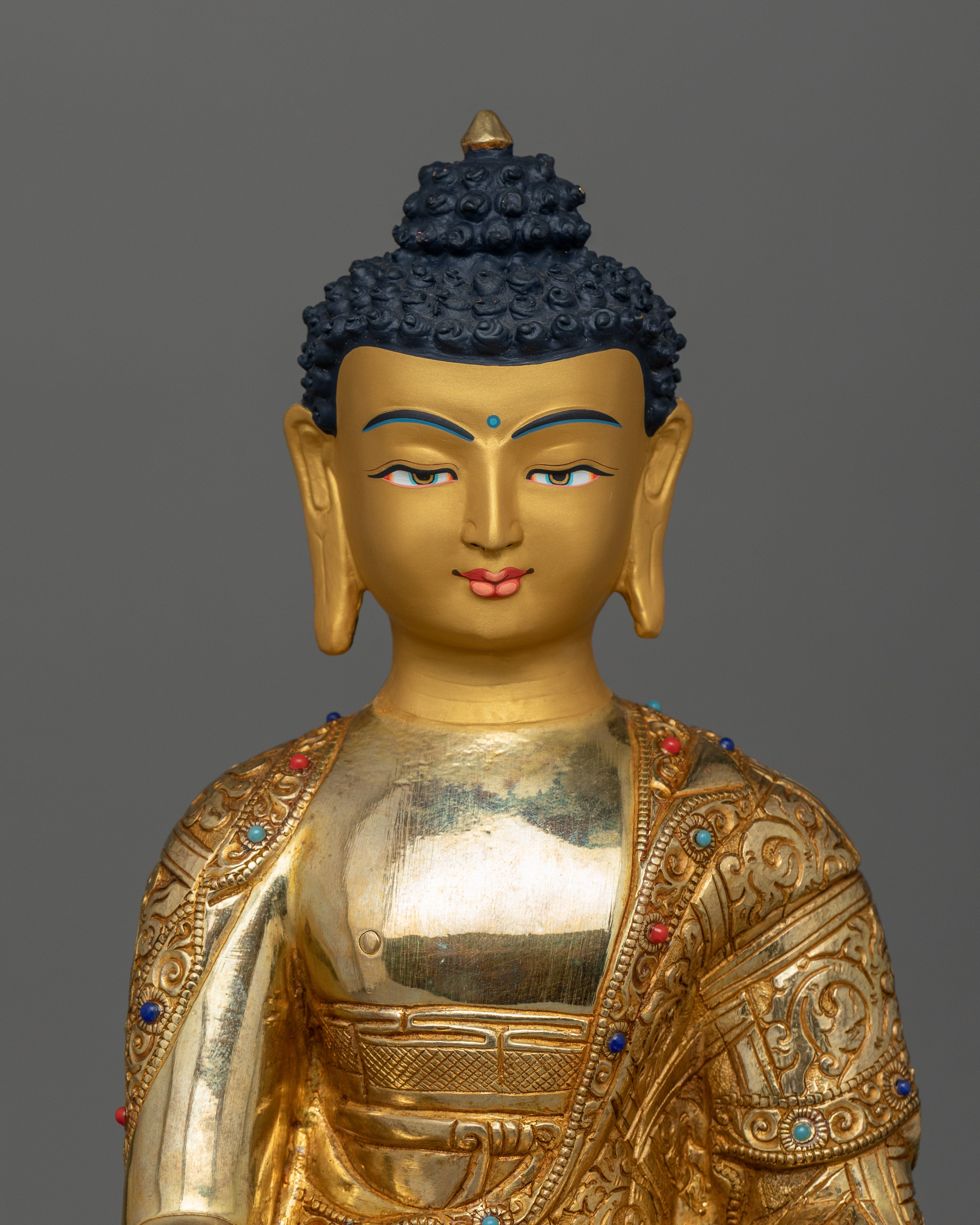 Handcrafted Figurine of Shakyamuni Buddha | The Buddha of Wisdom and Compassion