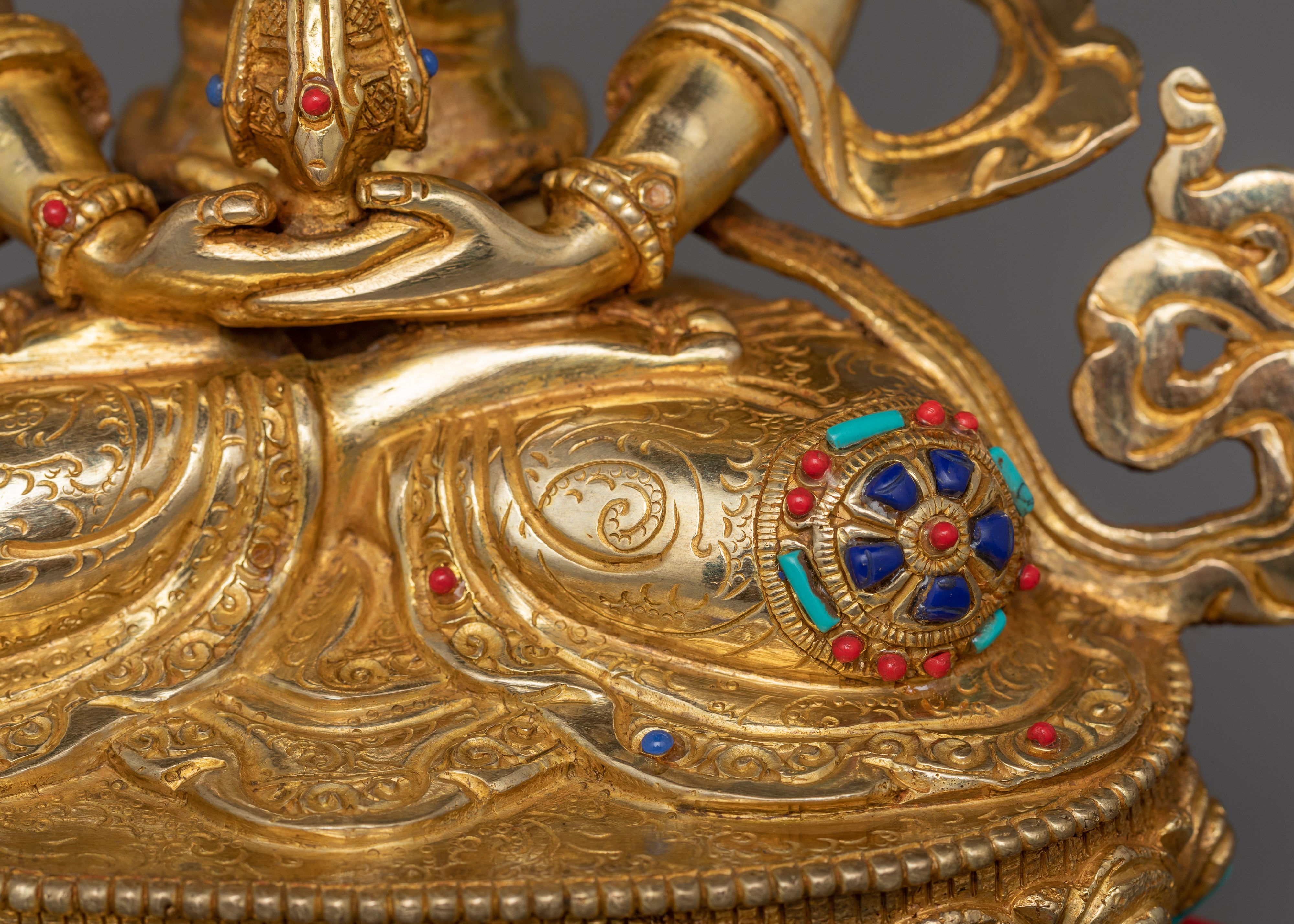 Traditional Handmade Statue of Amitayus | Buddha of Infinite Life and Longevity