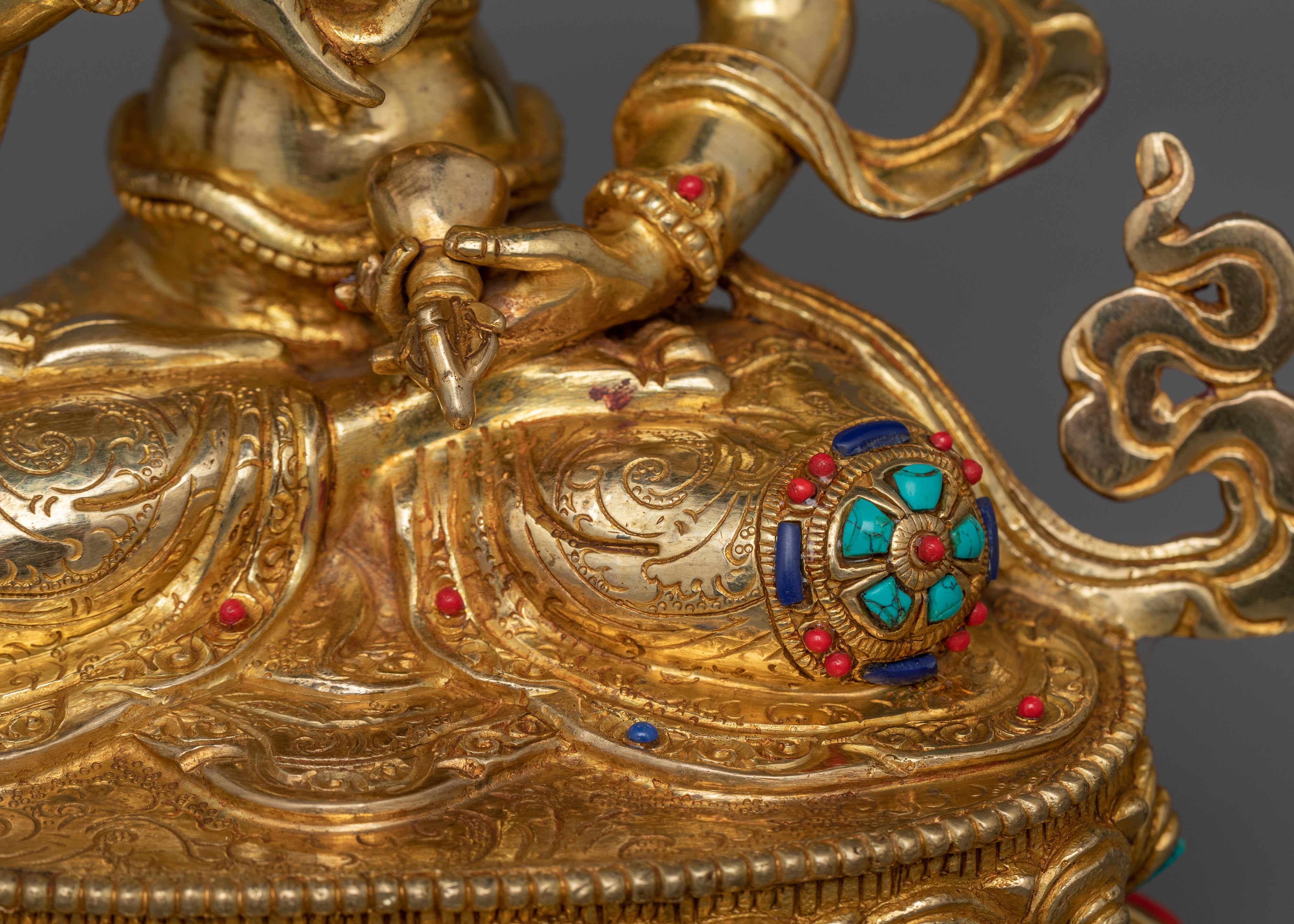 Skillfully Handcrafted Statue of Vajrasattva | The Diamond Being