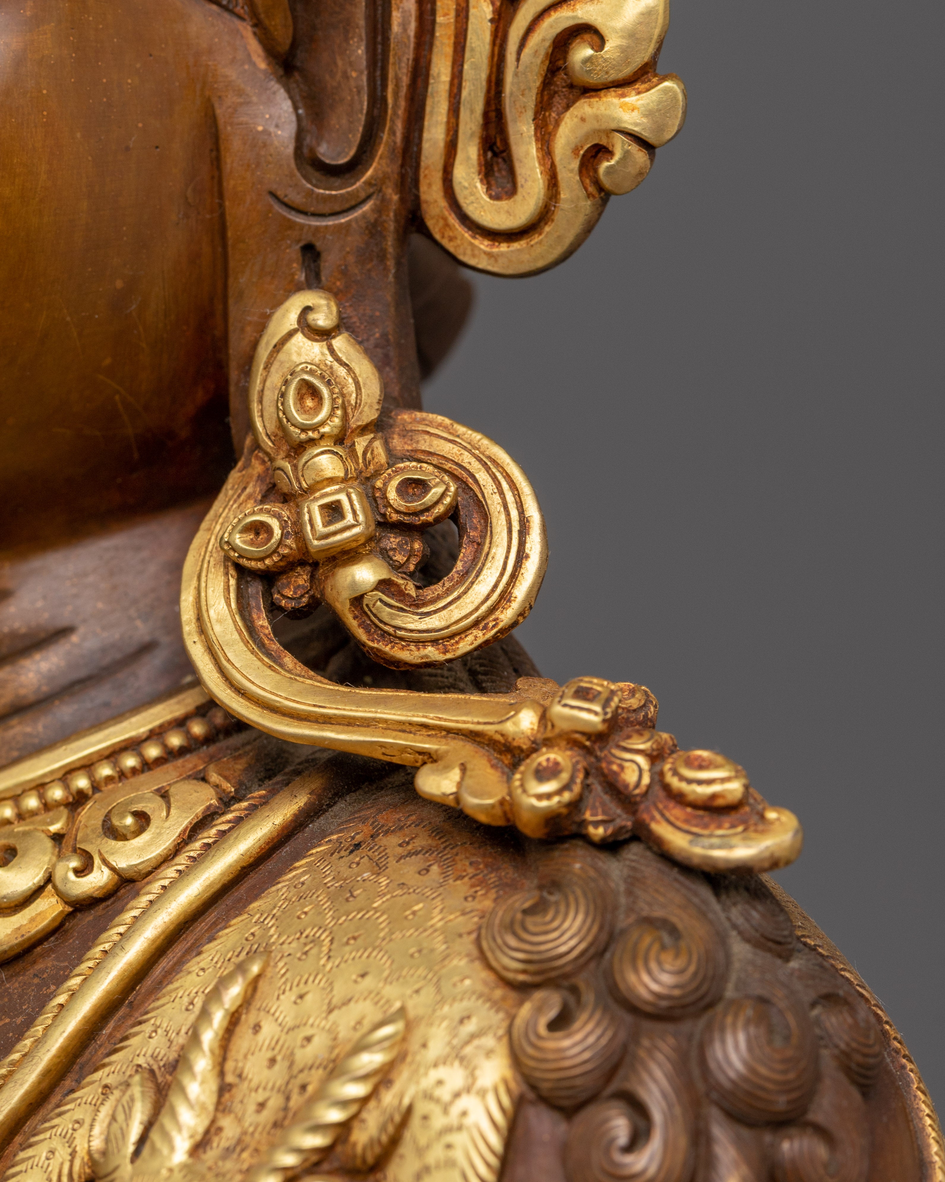 Lokeshwor Handmade Statue | Oxidized Copper Body