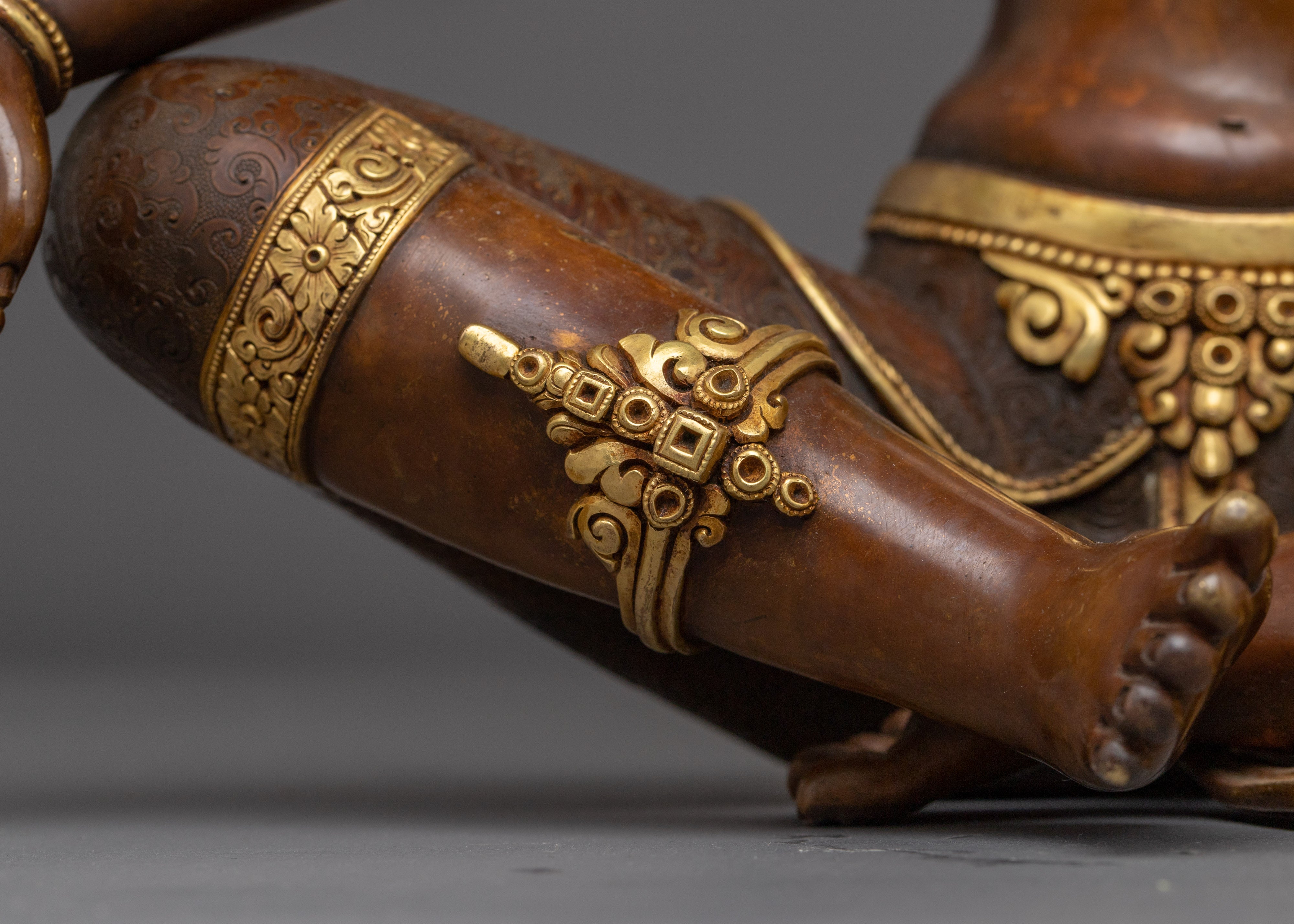 Lokeshwor Handmade Statue | Oxidized Copper Body